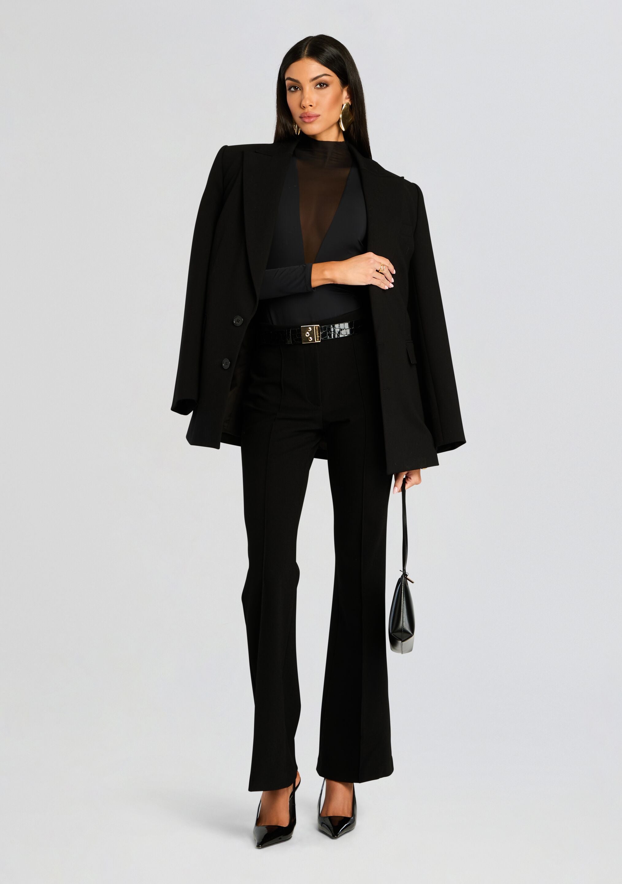 Jackie Mesh Bodysuit-Sunny Prom