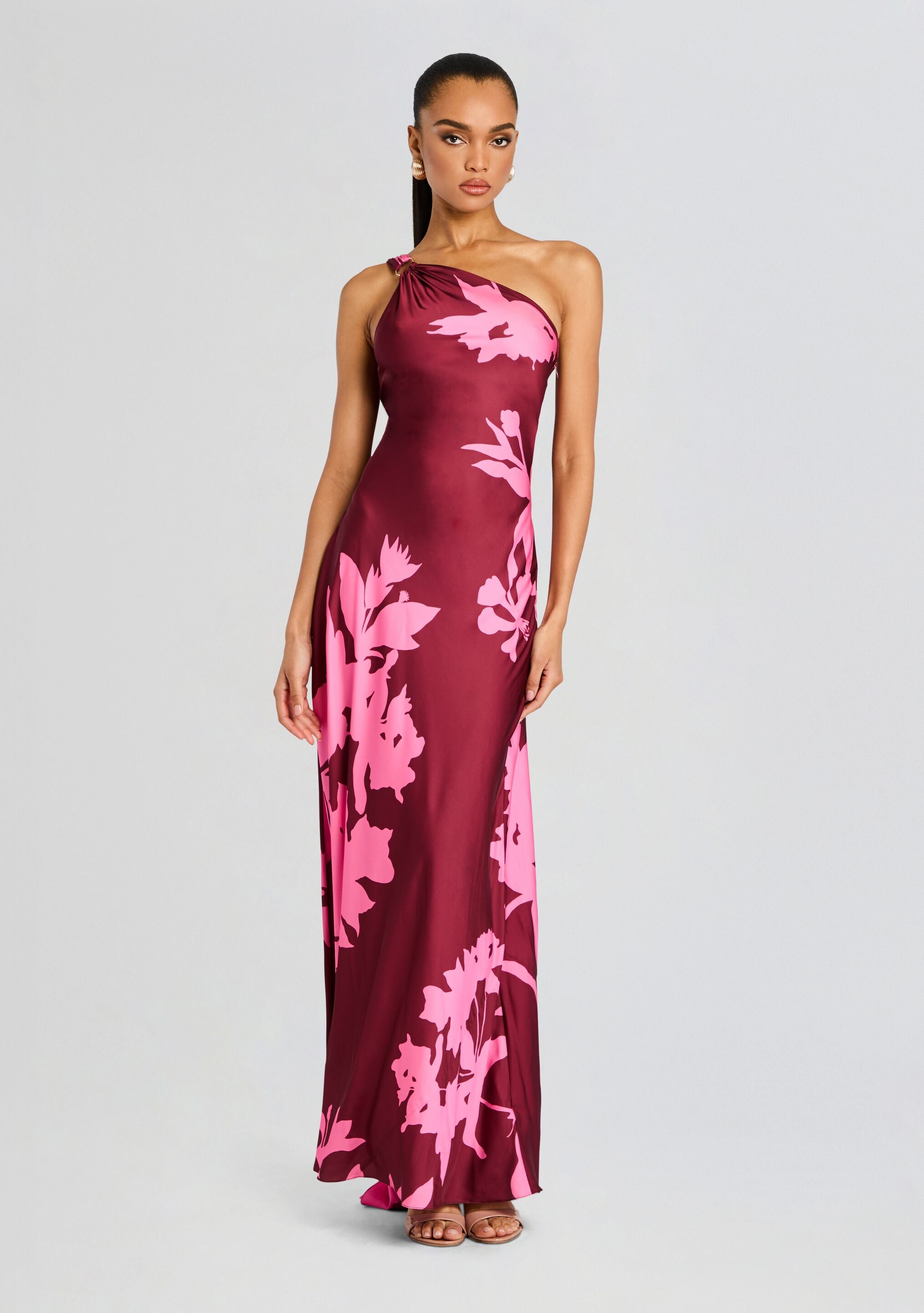Tehr One Shoulder Long Dress-Sunny Prom