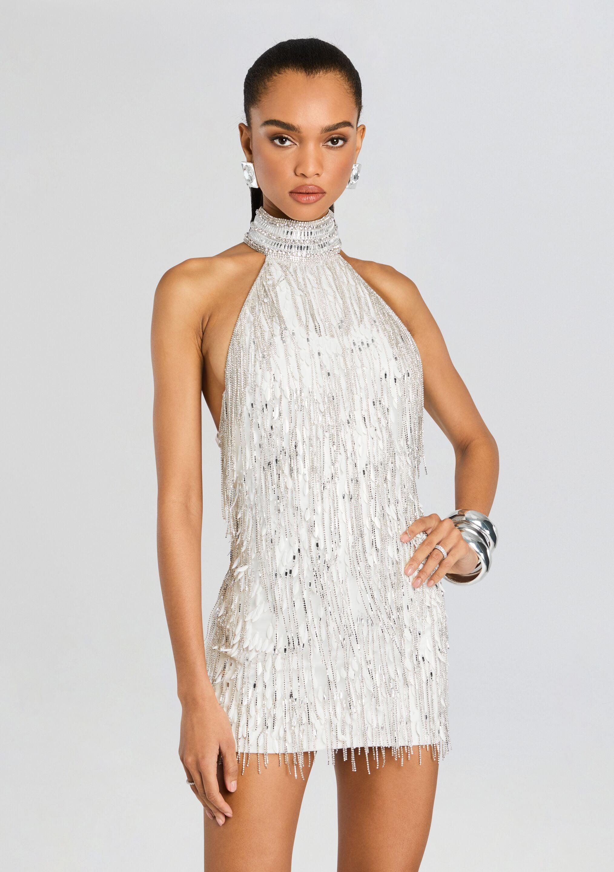 Tori Embellished Dress-Sunny Prom