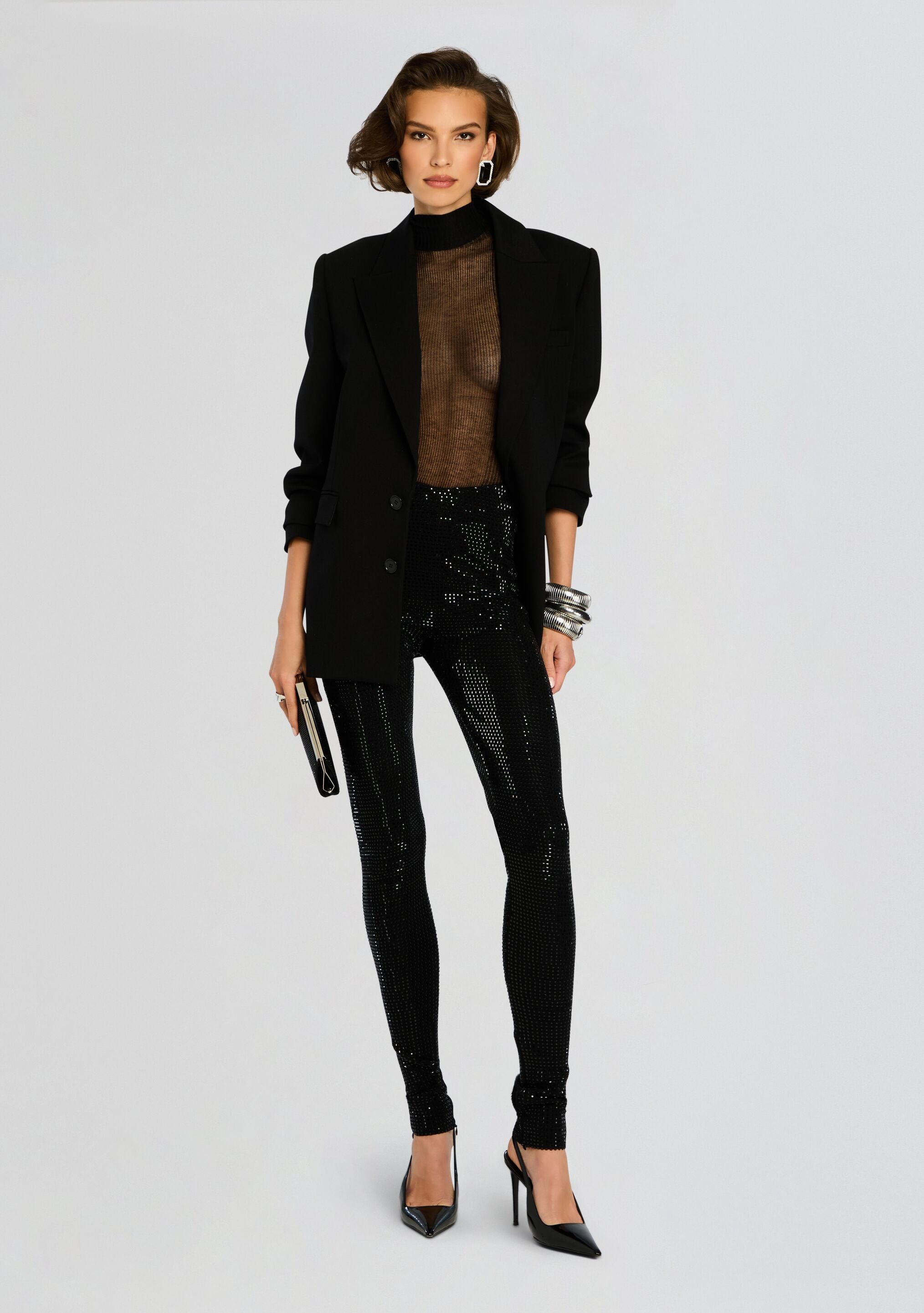 Cocoa Embellished Knit Pant-Sunny Prom