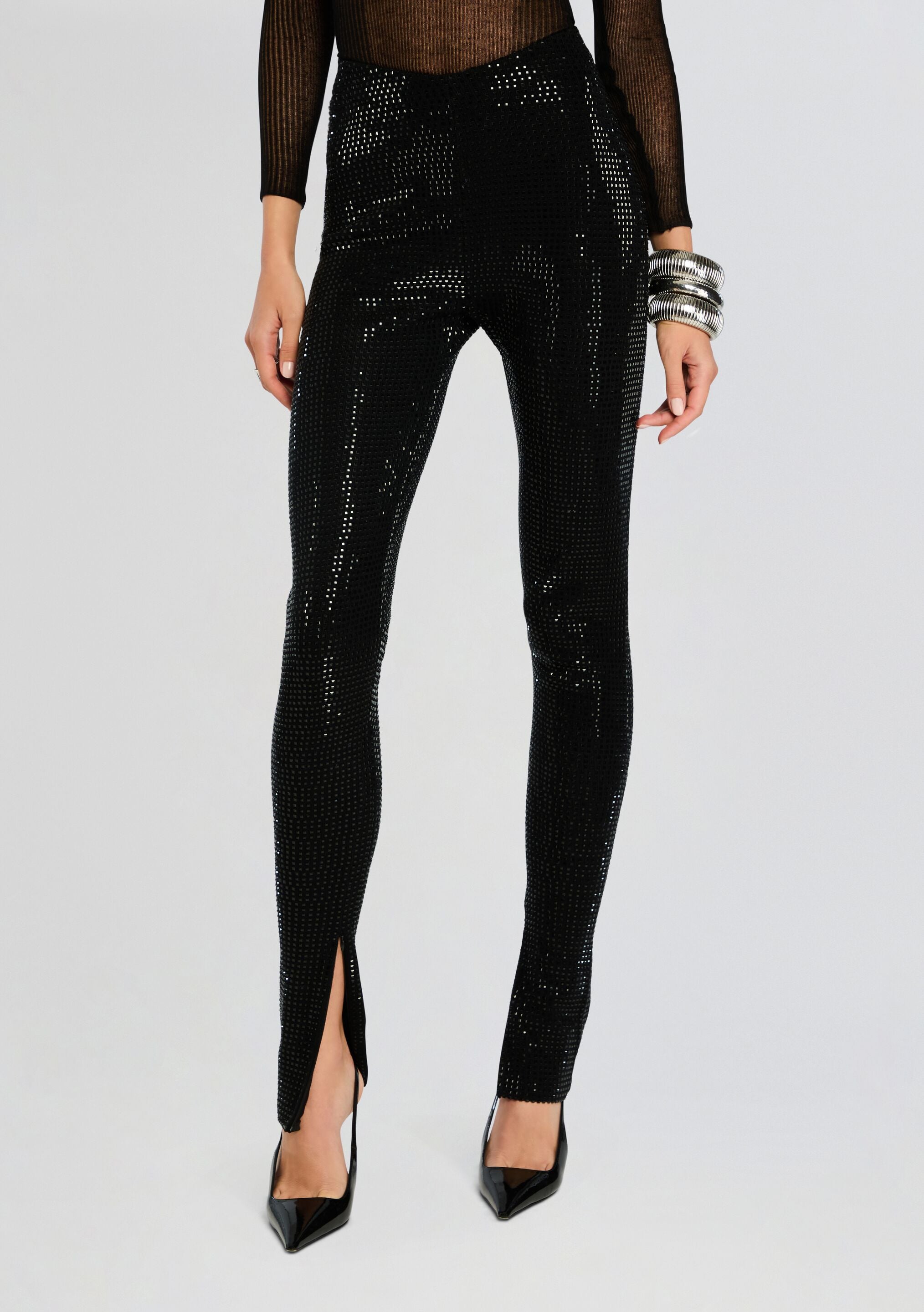 Cocoa Embellished Knit Pant-Sunny Prom