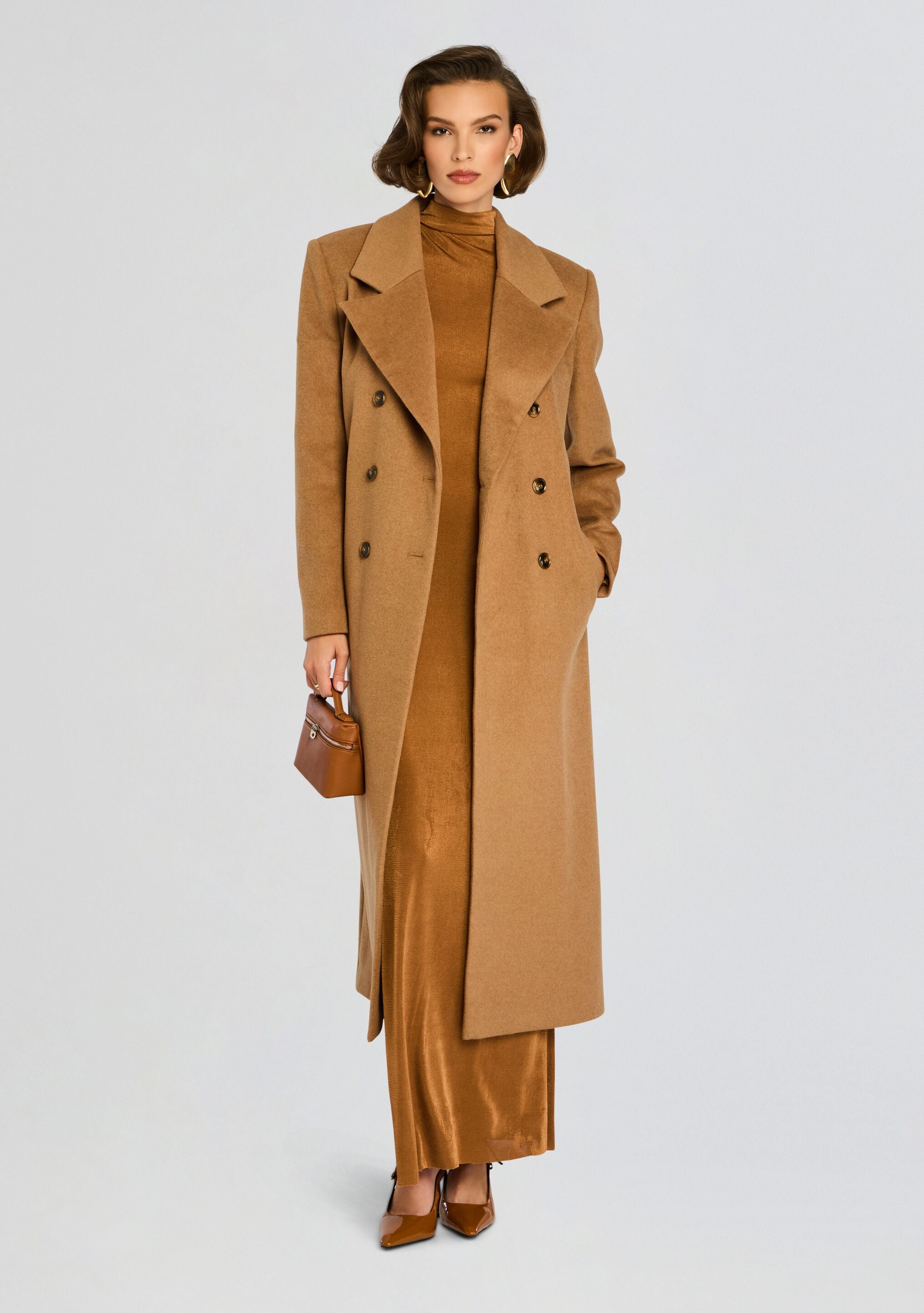Leche Wool Coat-Sunny Prom