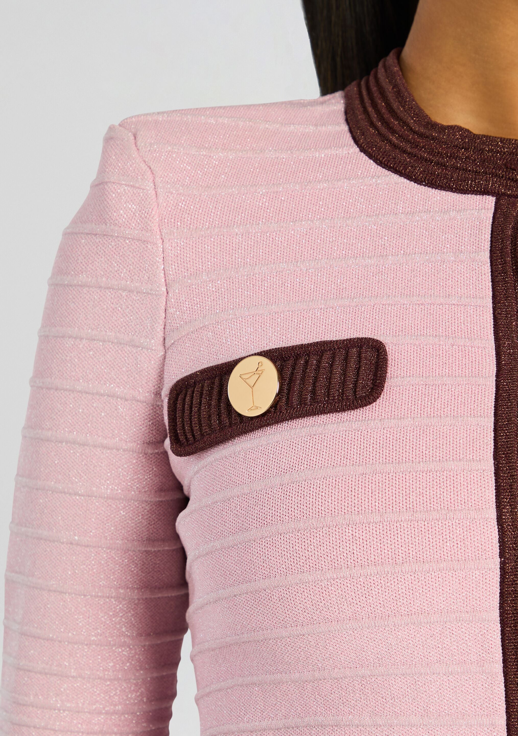 Percy Bandage Knit Top-Sunny Prom