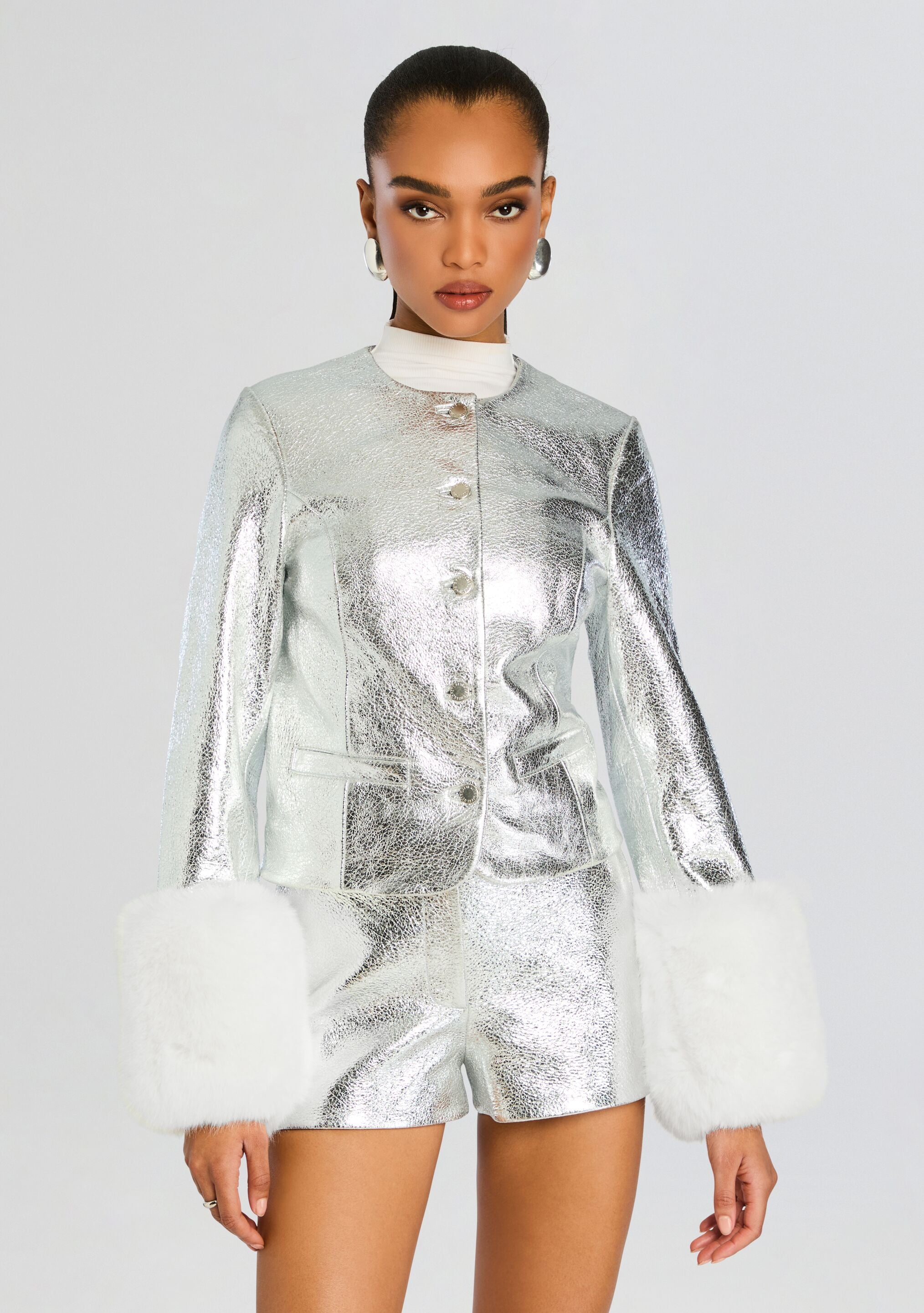 Talvi Leather Jacket-Sunny Prom