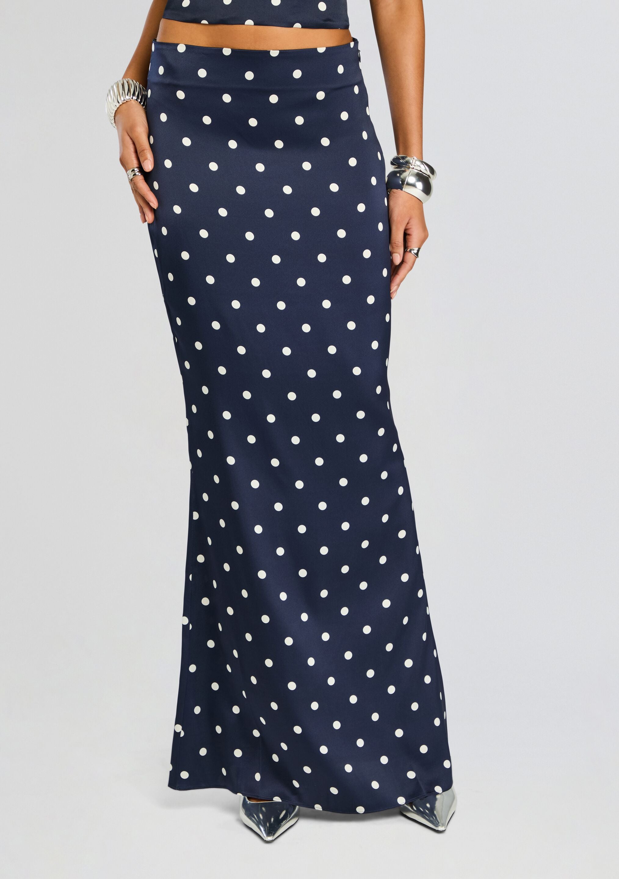 Darla Silk Skirt-Sunny Prom