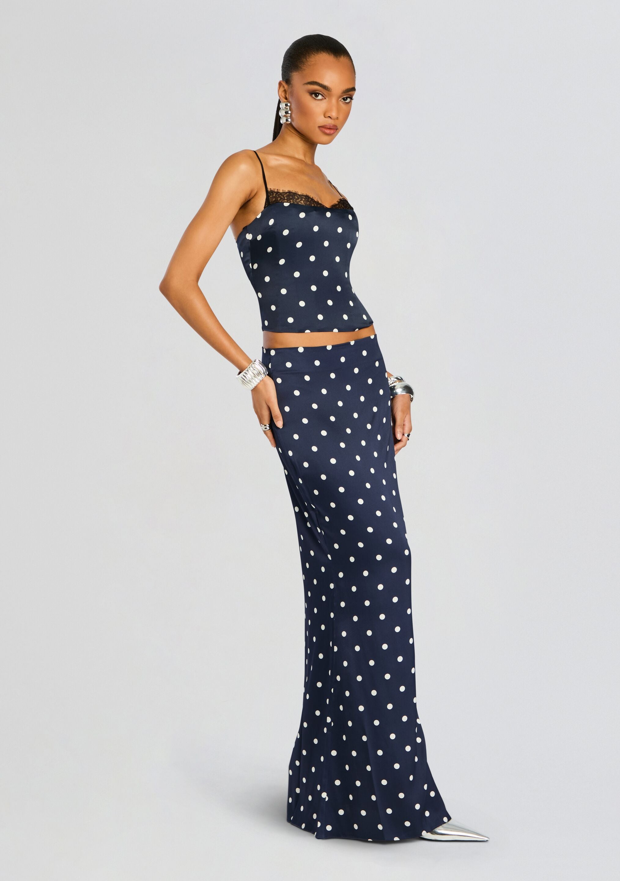 Darla Silk Skirt-Sunny Prom