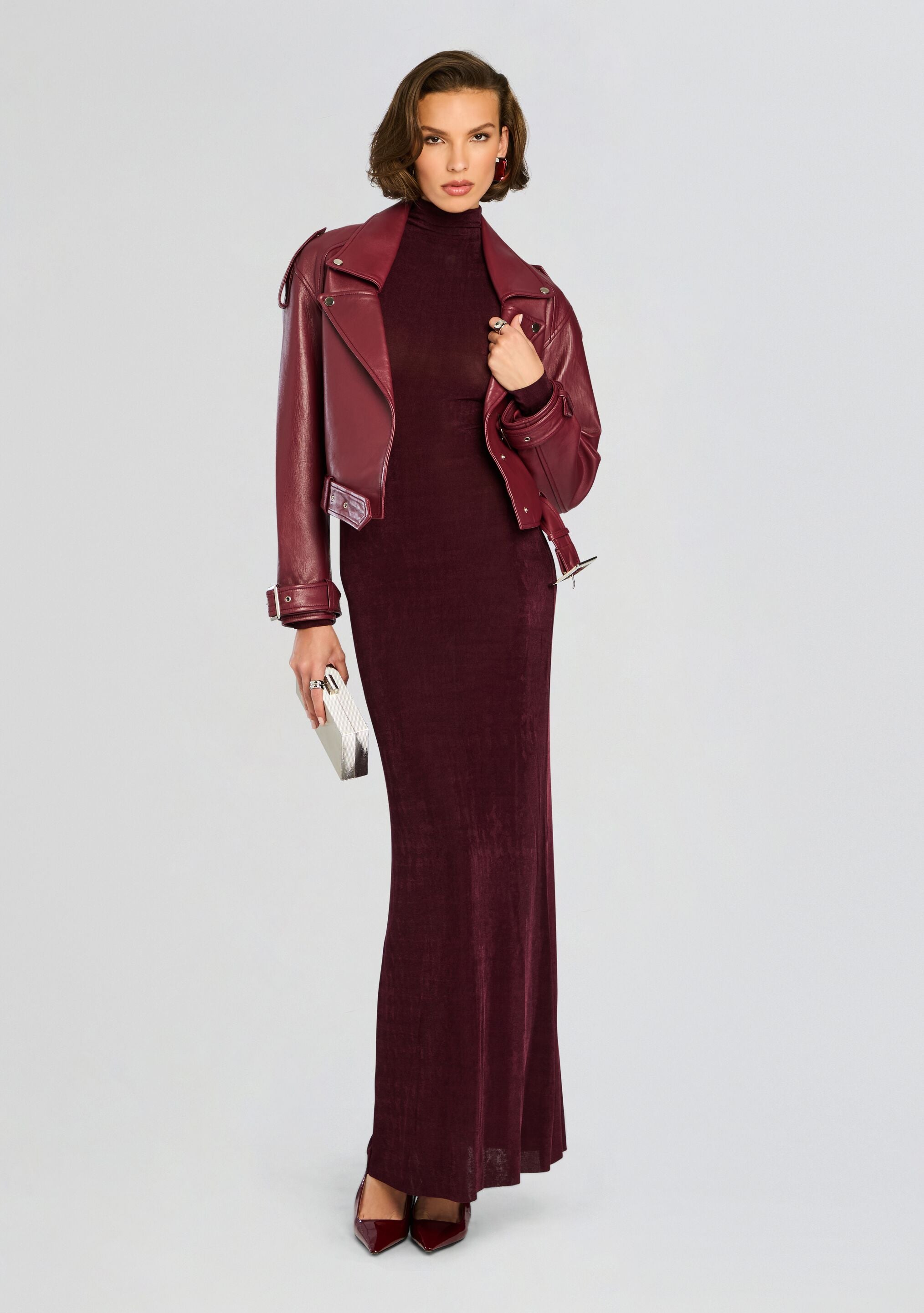 Einsley Leather Jacket-Sunny Prom