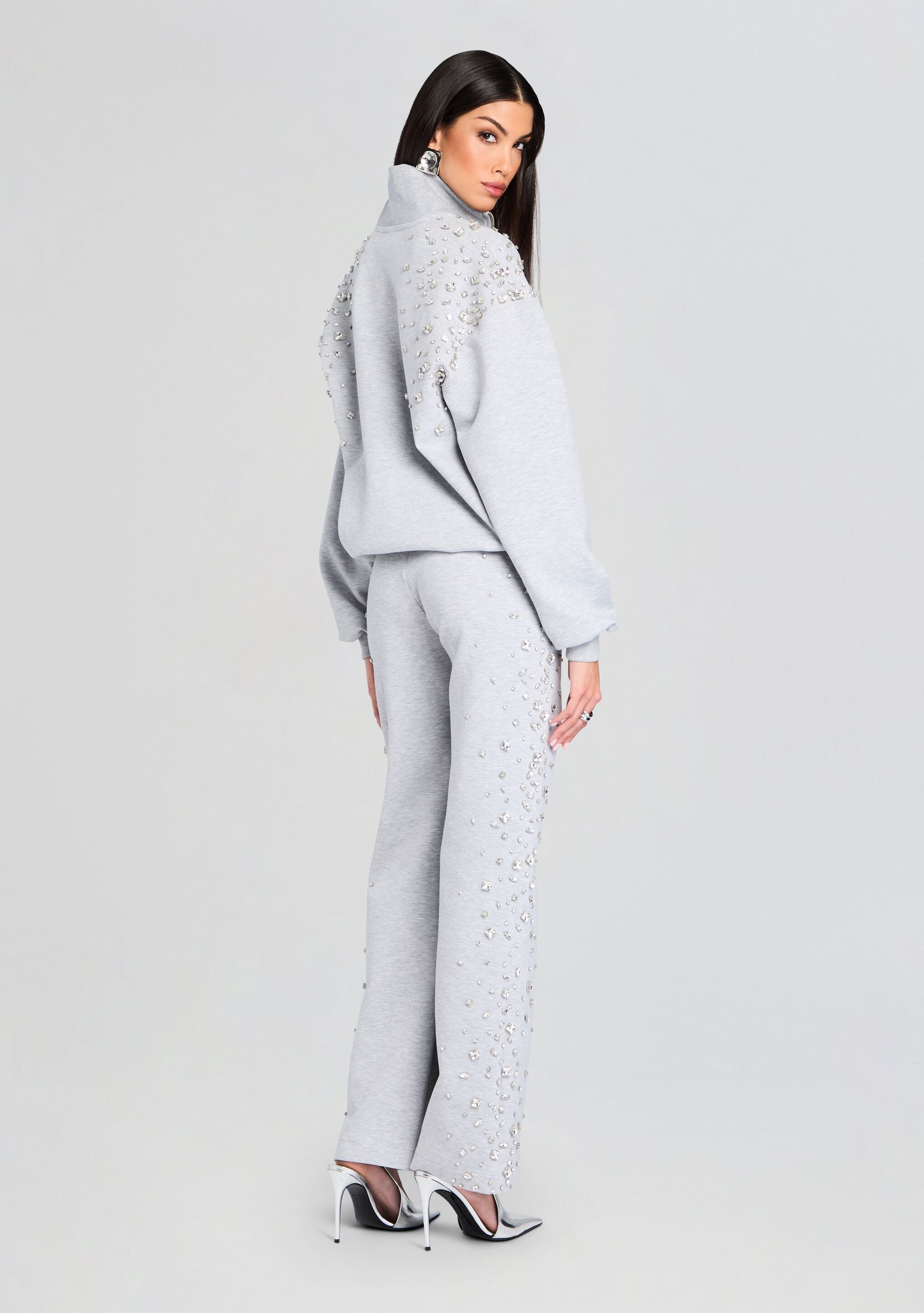Carsyn Embellished Sweatpant-Sunny Prom