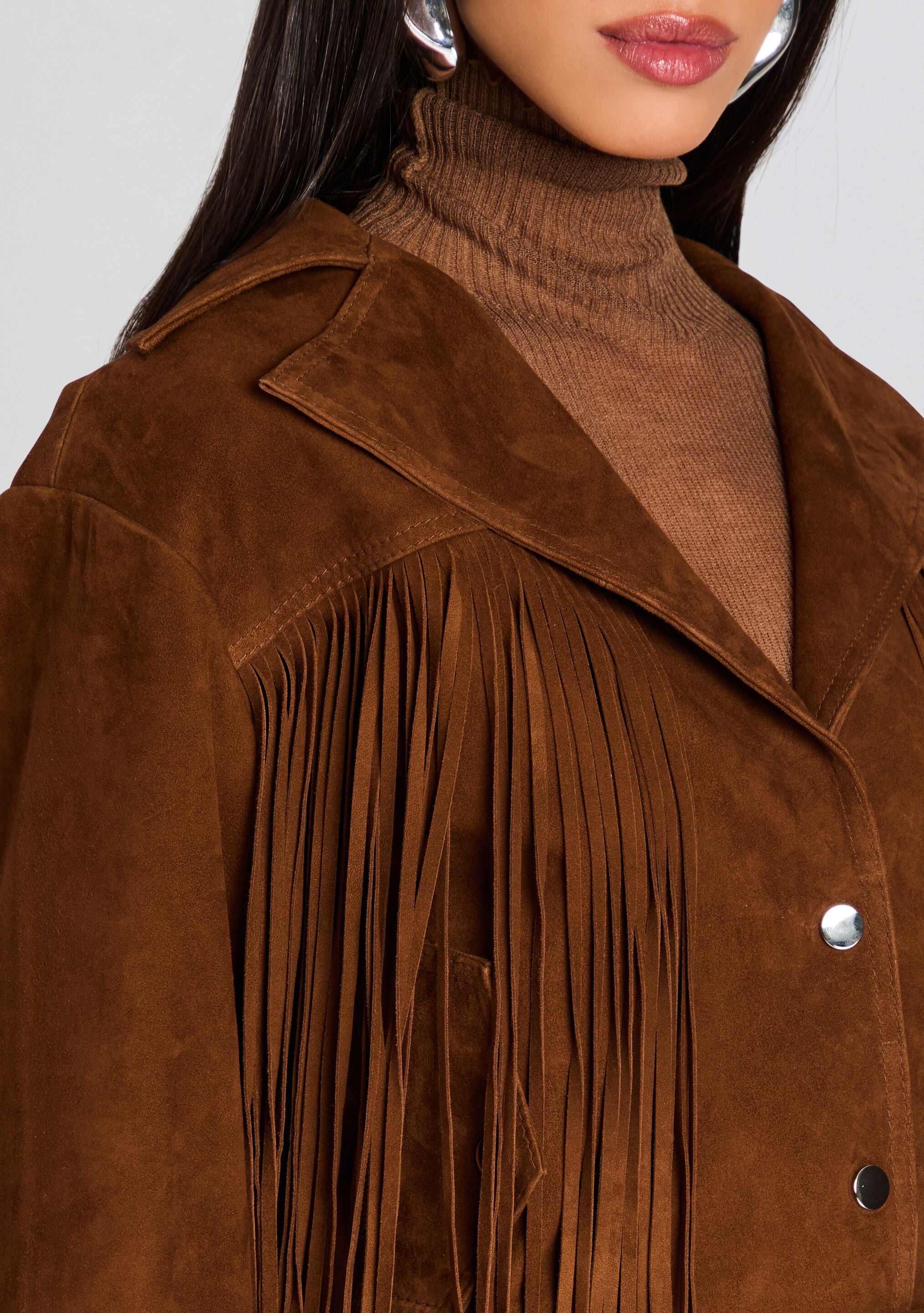 Vonda Suede Jacket-Sunny Prom