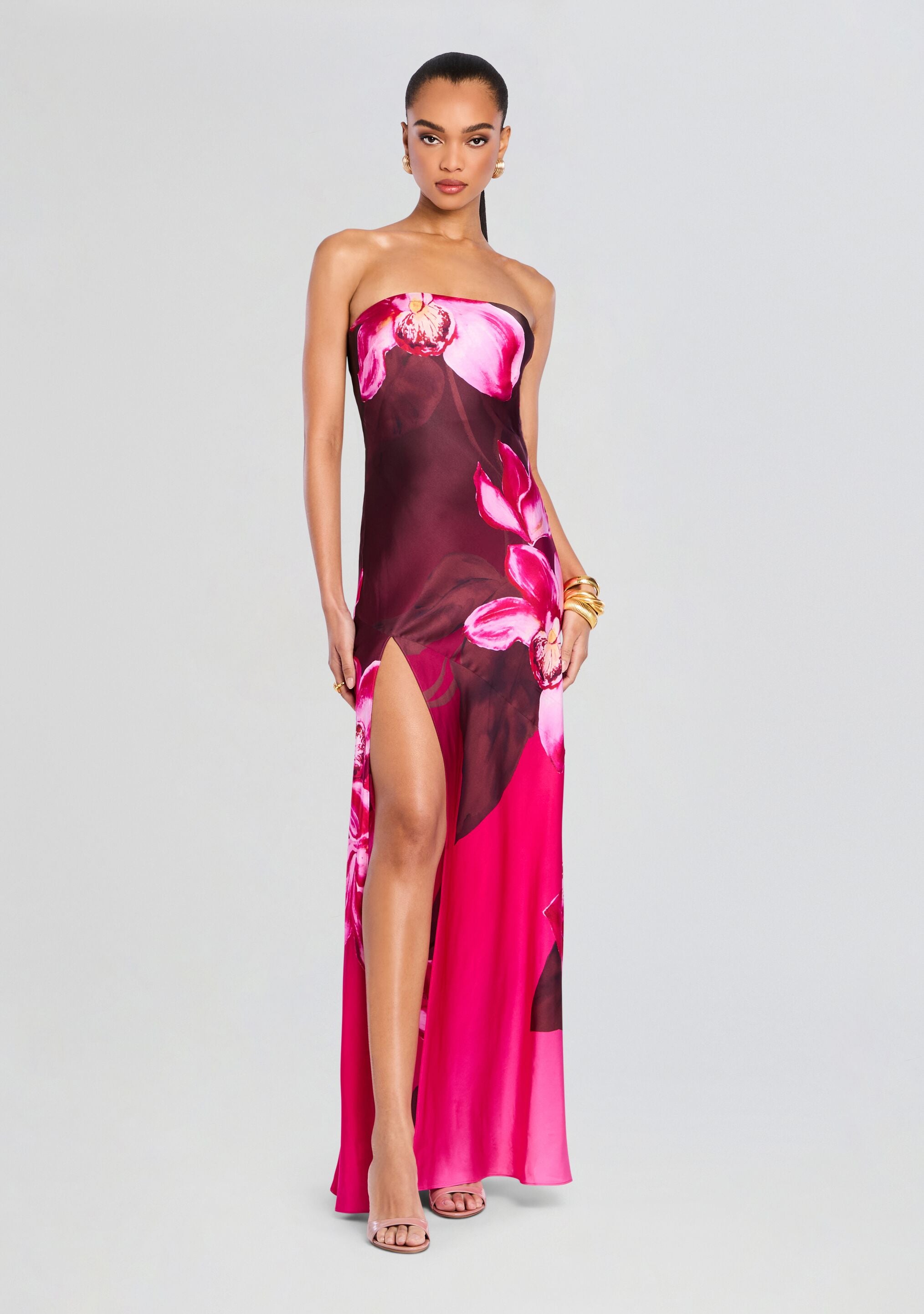 Aiyanna Silk Dress-Sunny Prom