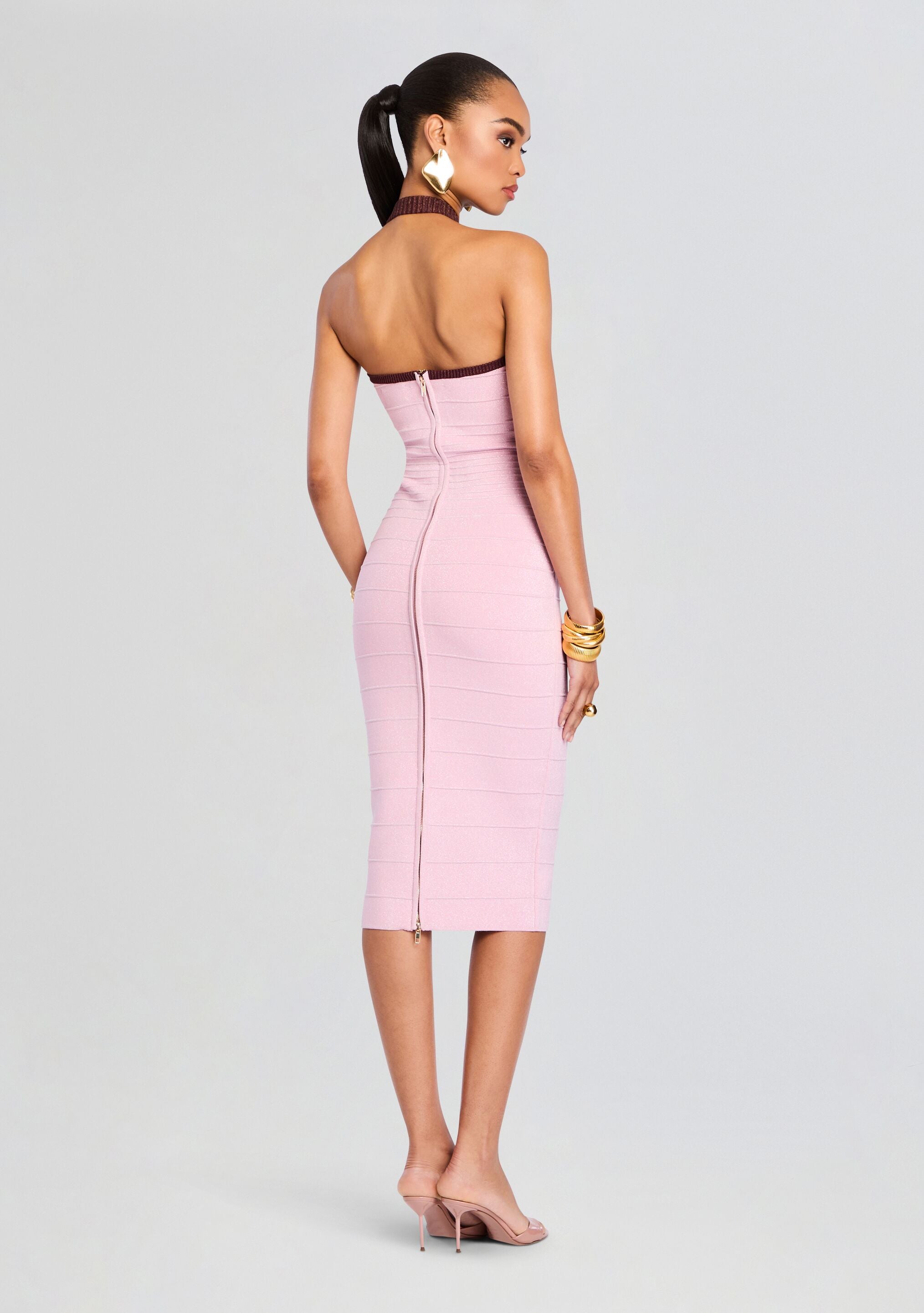 Sloane Bandage Knit Dress-Sunny Prom