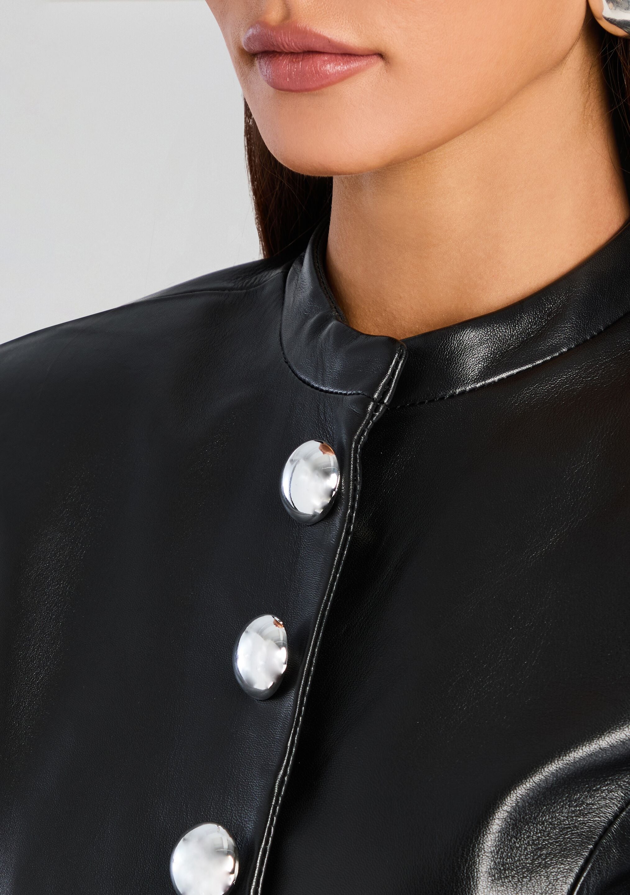 Callandra Leather Jacket-Sunny Prom