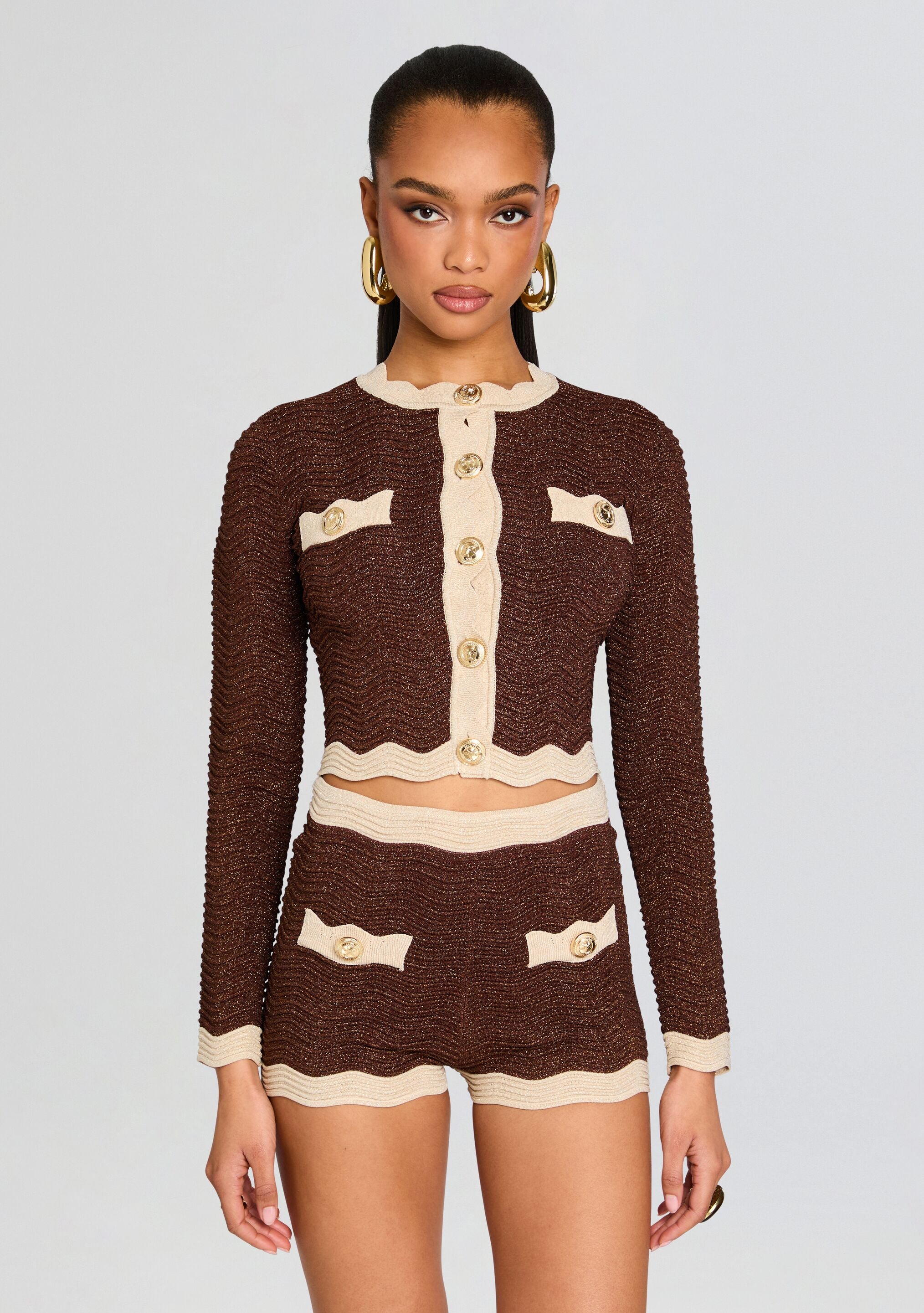 Dallys Knit Jacket-Sunny Prom