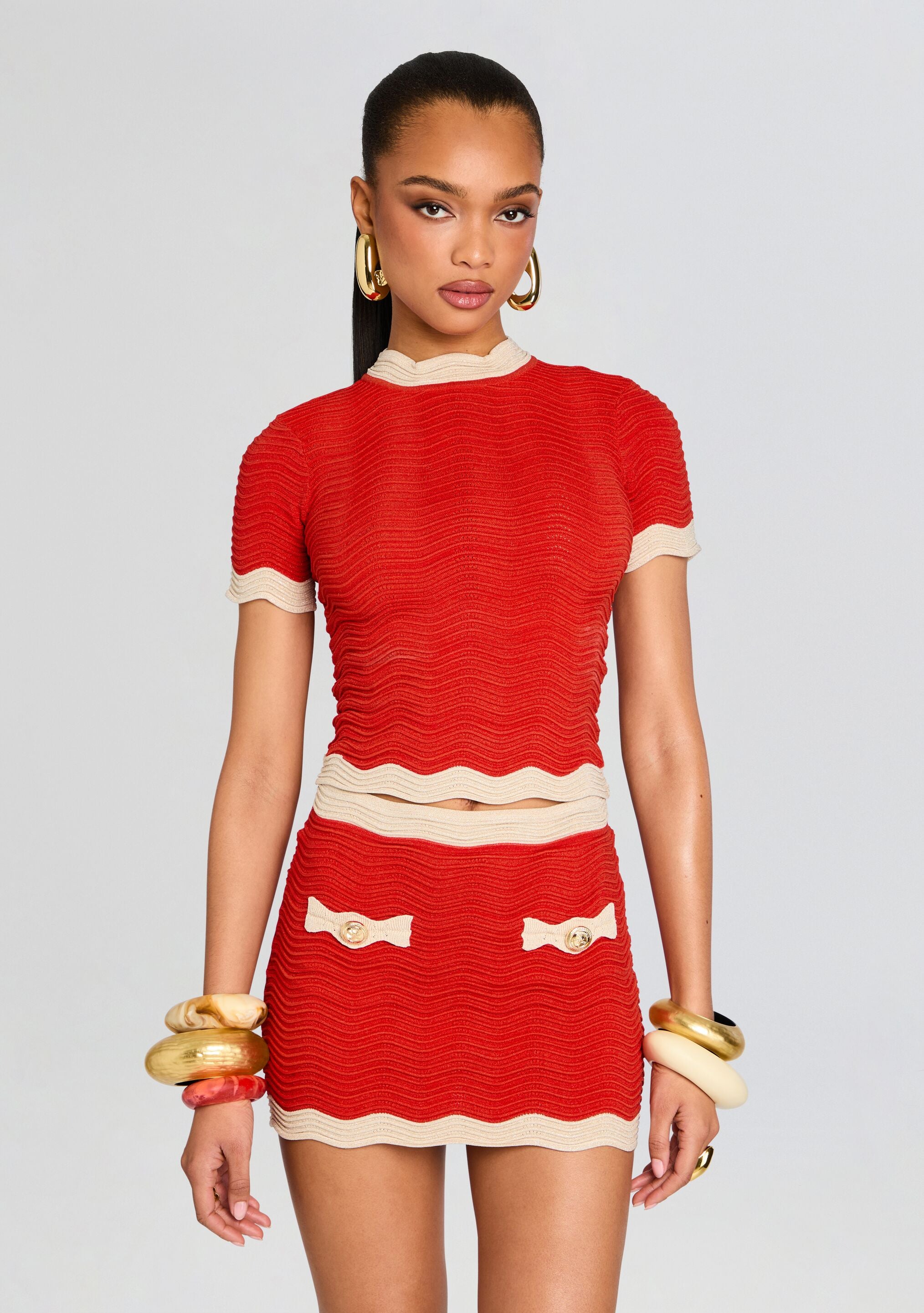 Iyla Knit Top-Sunny Prom