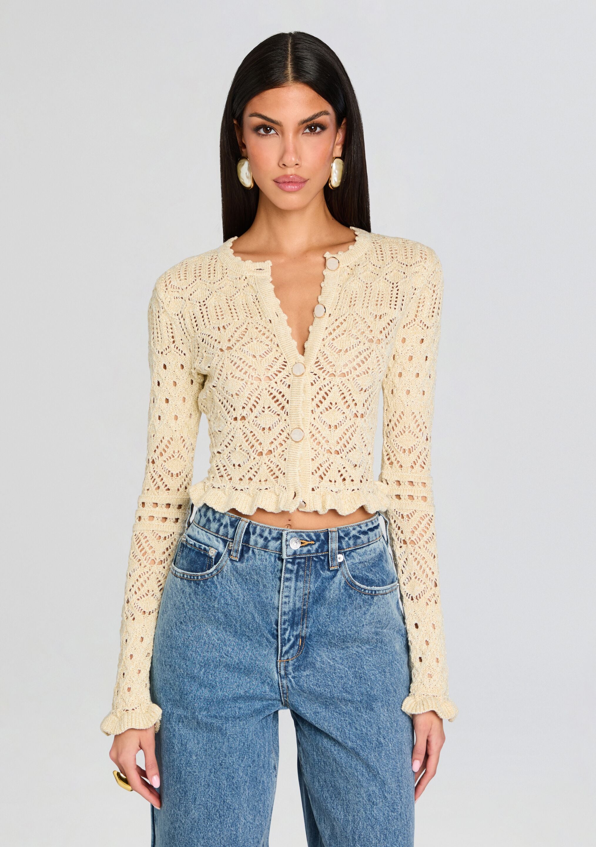 Giuliana Crochet Cardigan-Sunny Prom