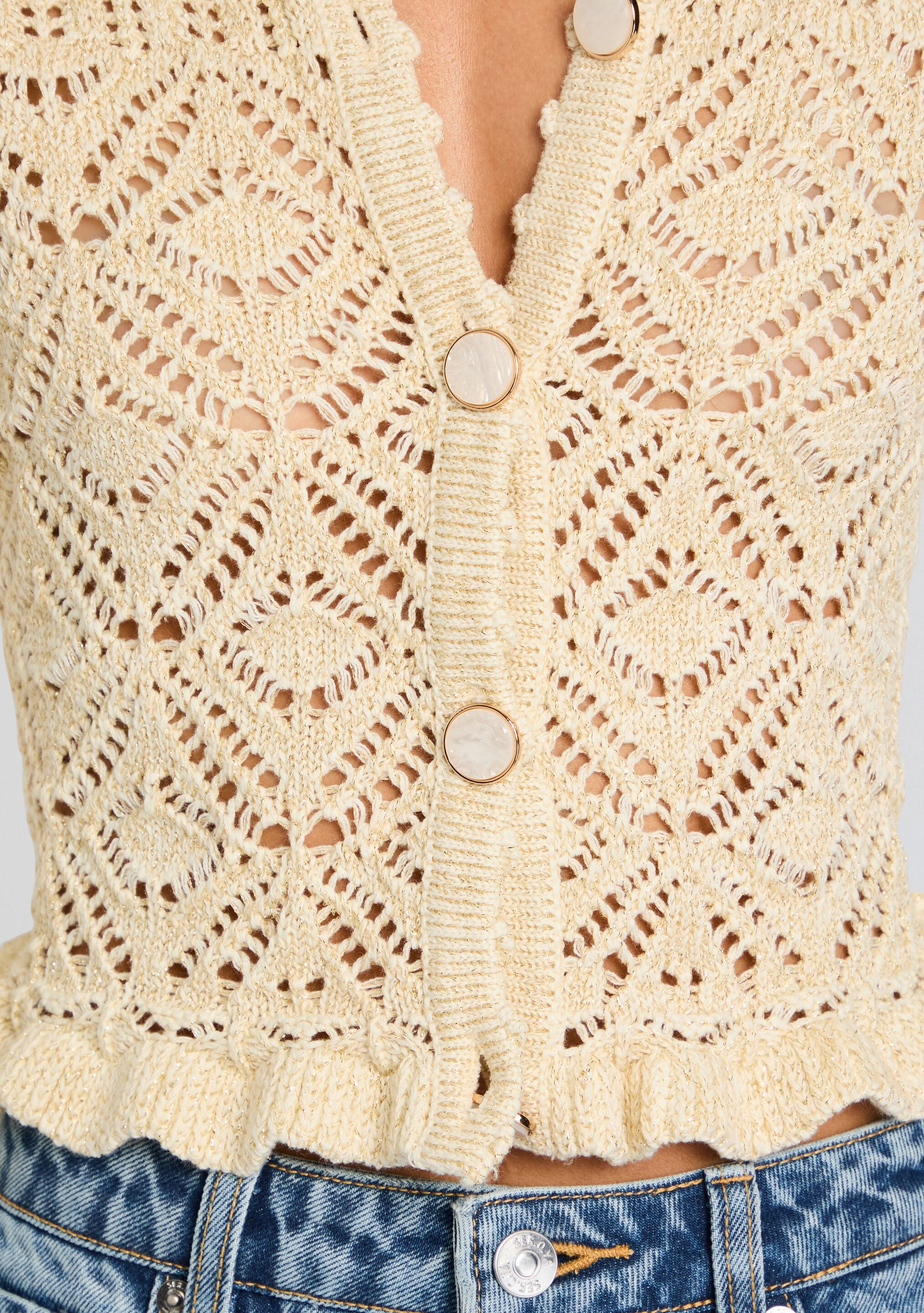 Giuliana Crochet Cardigan-Sunny Prom