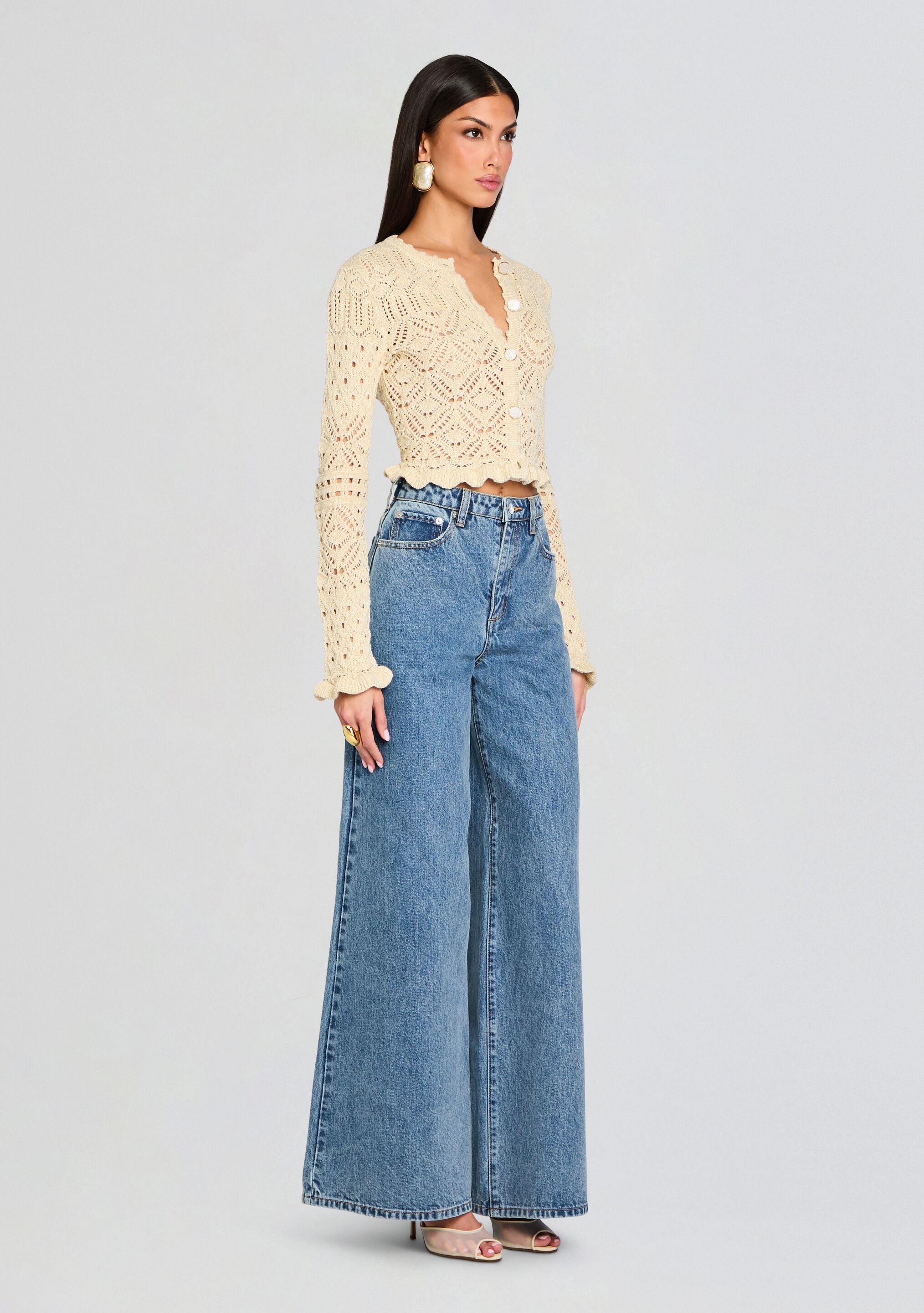 Giuliana Crochet Cardigan-Sunny Prom