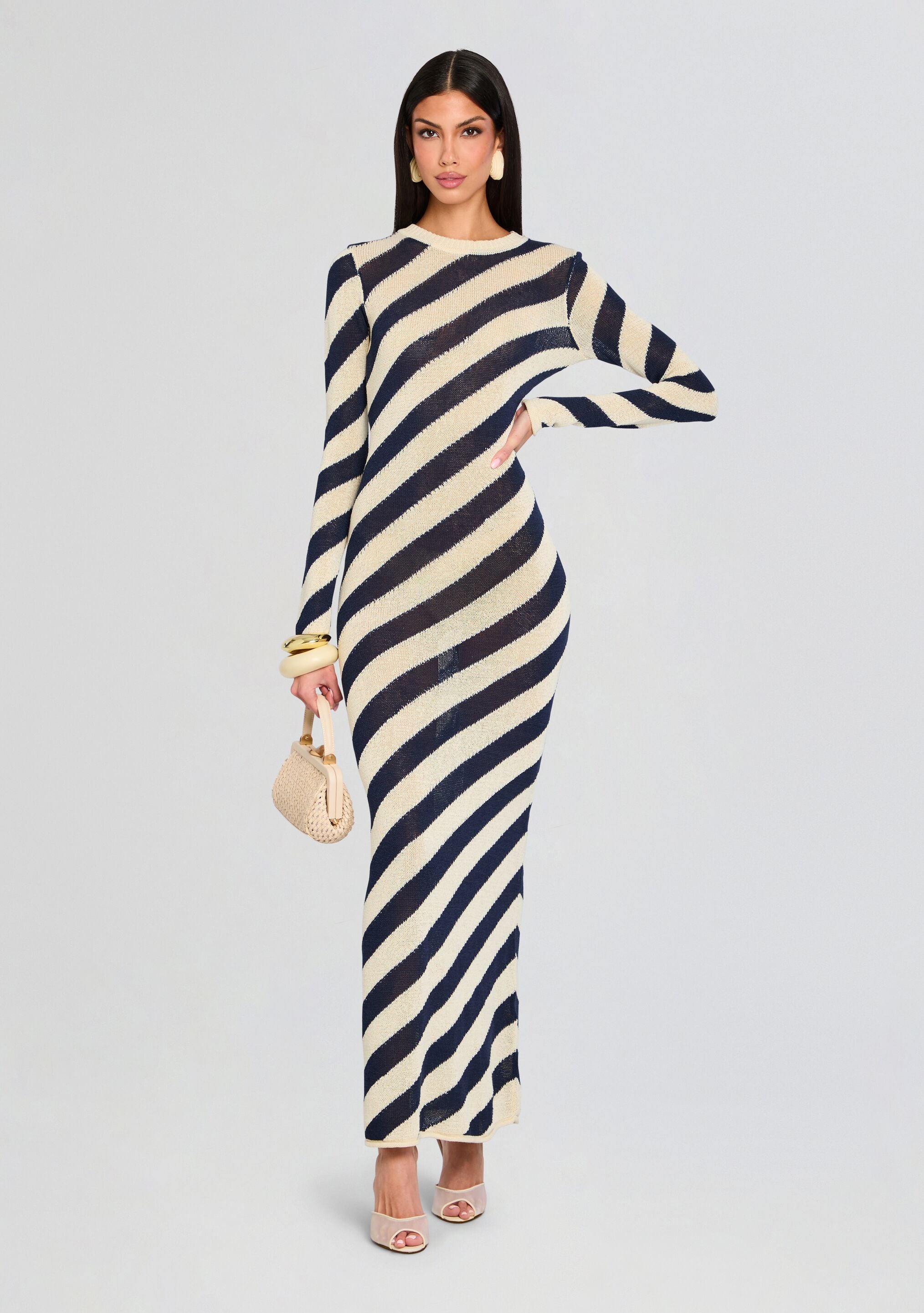 Rubi Knit Maxi Dress-Sunny Prom