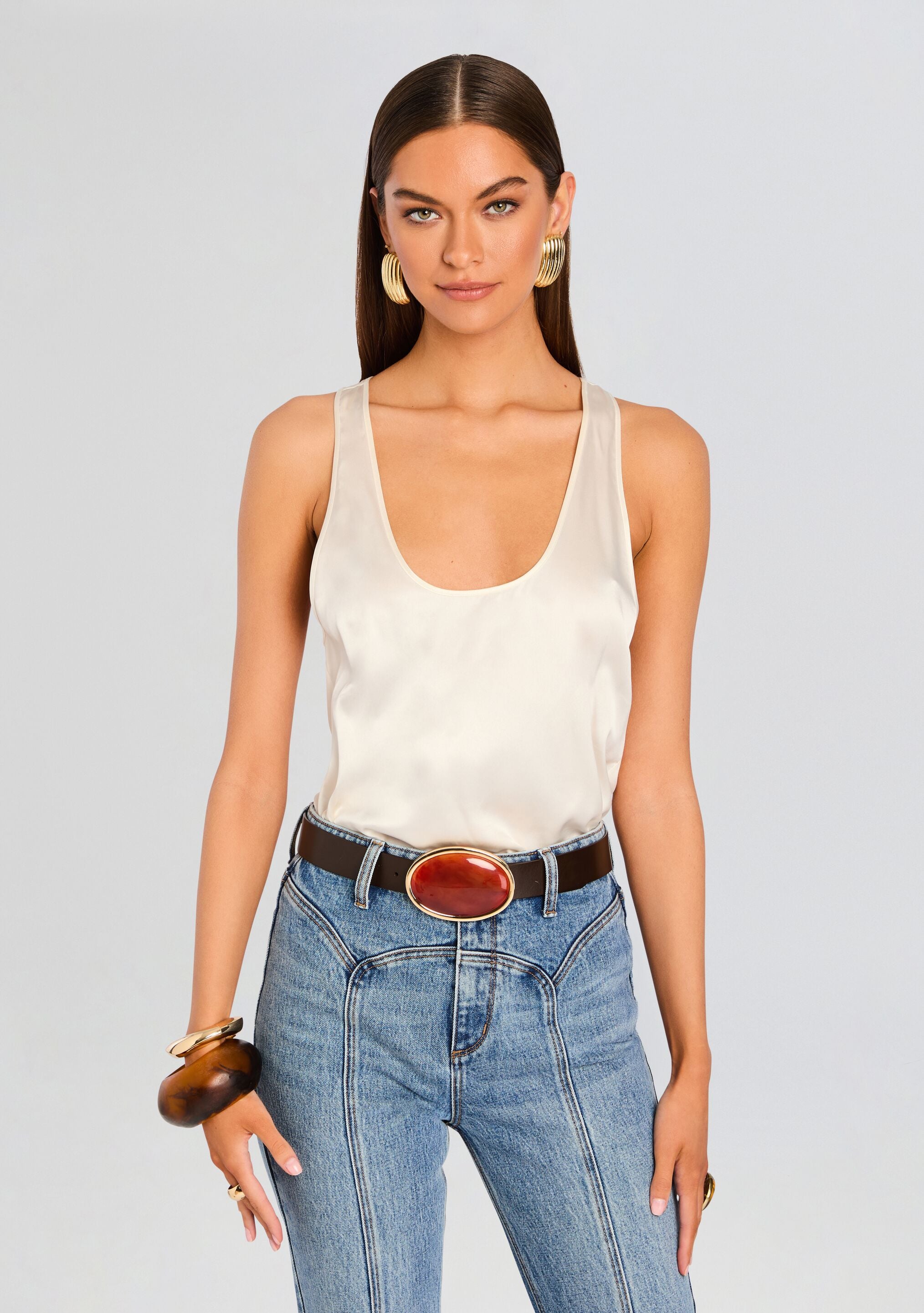 Dagmar High Waist Leather Belt-Sunny Prom