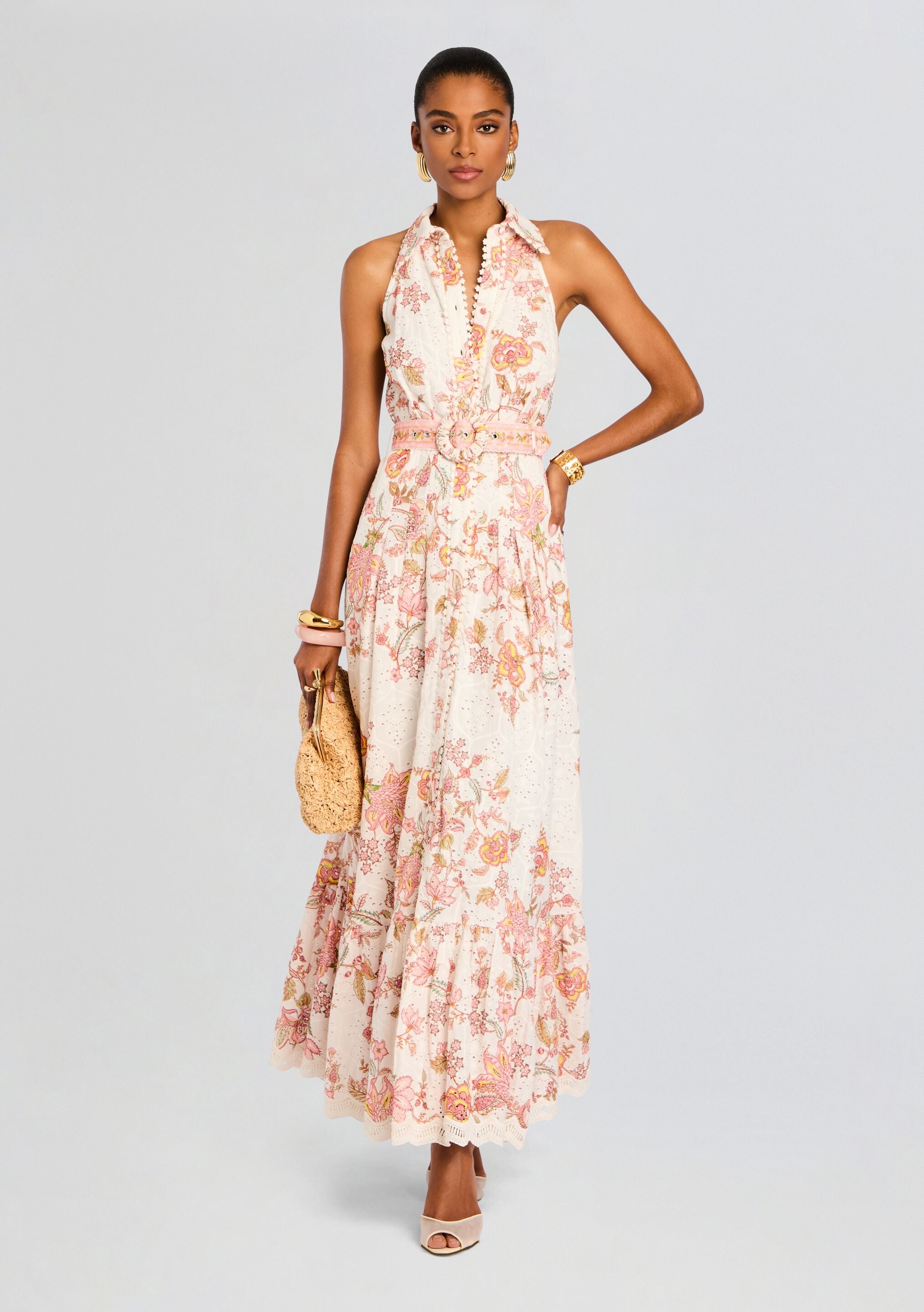 Niti Long Shirt Dress-Sunny Prom