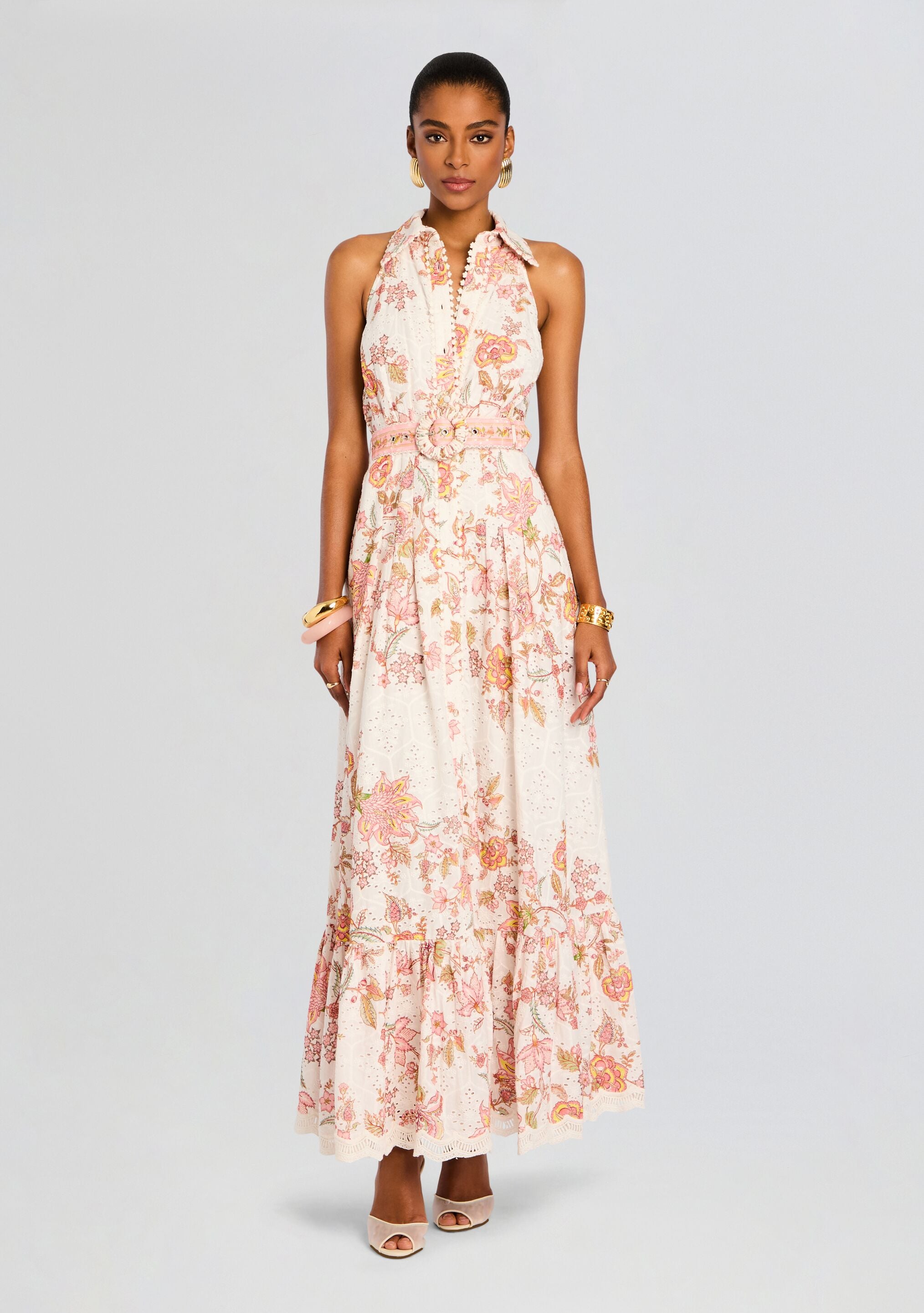 Niti Long Shirt Dress-Sunny Prom