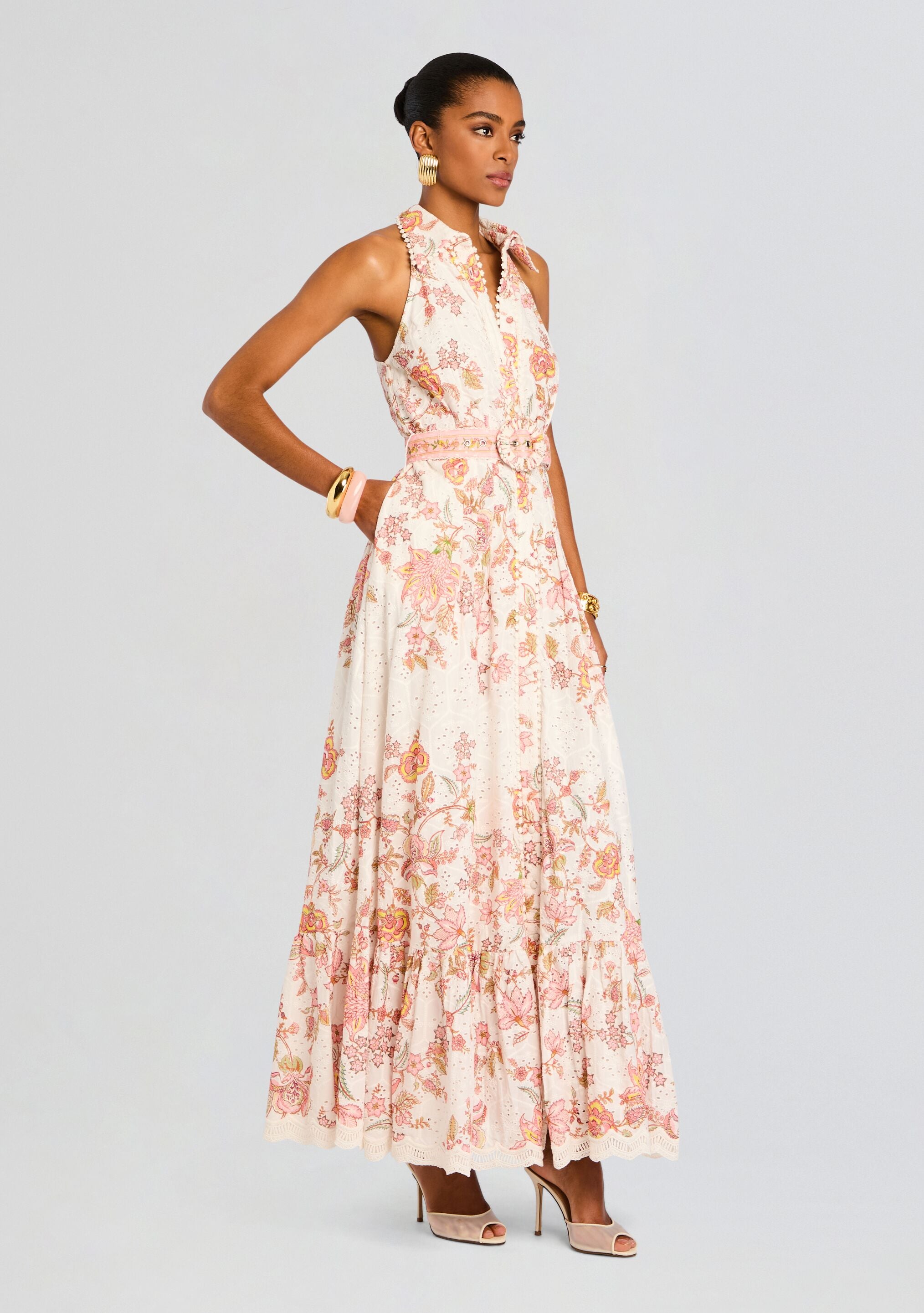 Niti Long Shirt Dress-Sunny Prom