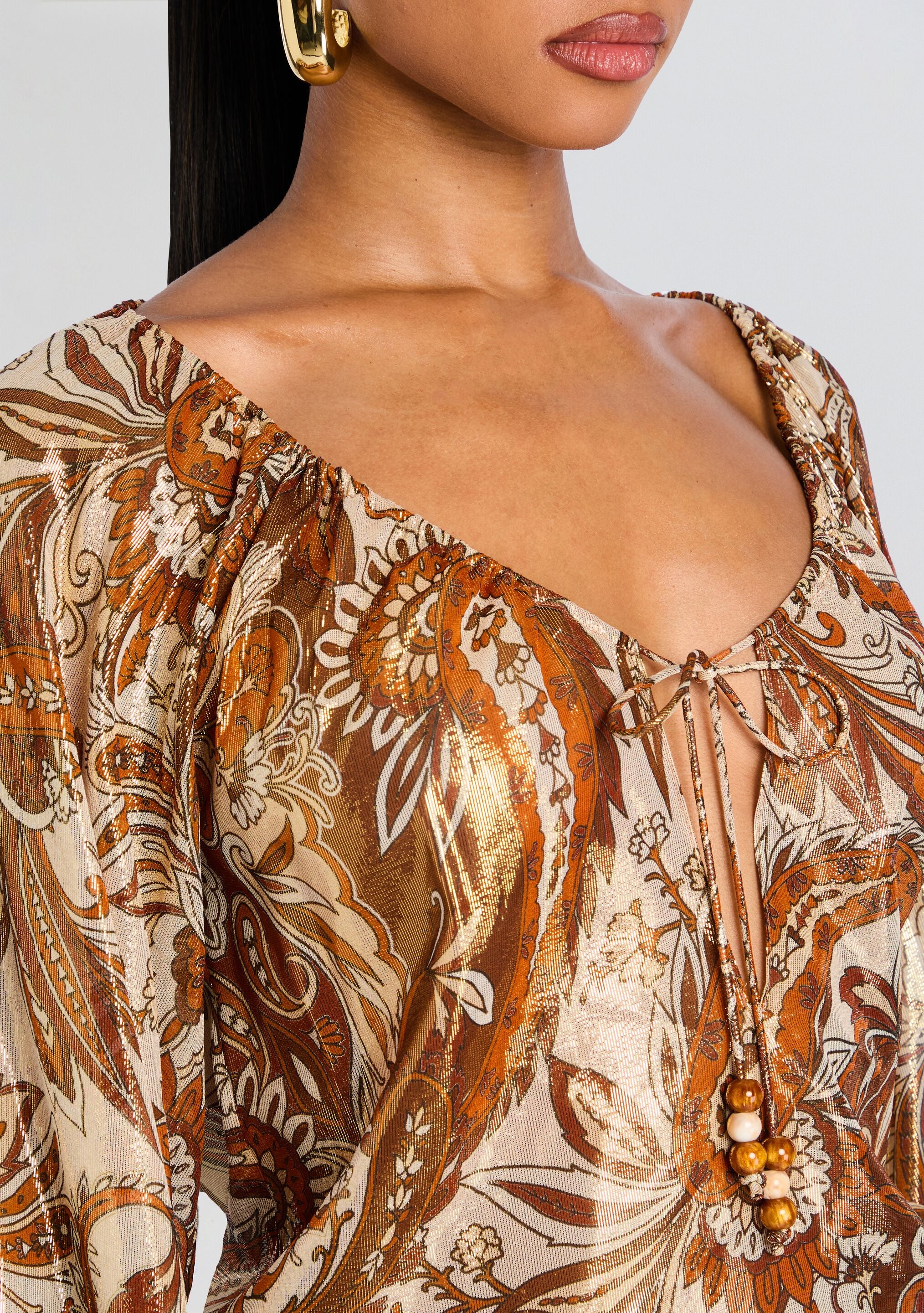 Arabella Silk Blouse-Sunny Prom