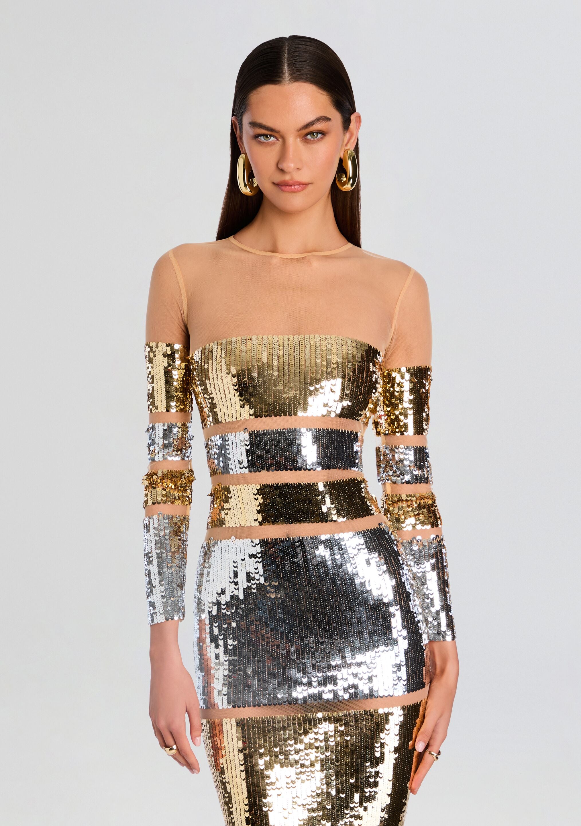 Desi Sequin Dress-Sunny Prom