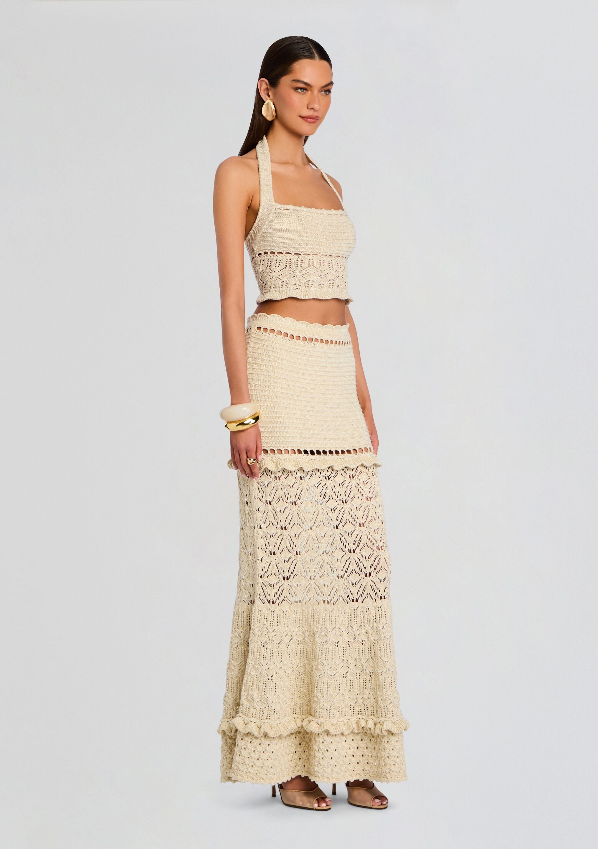 Soliana Crochet Top-Sunny Prom