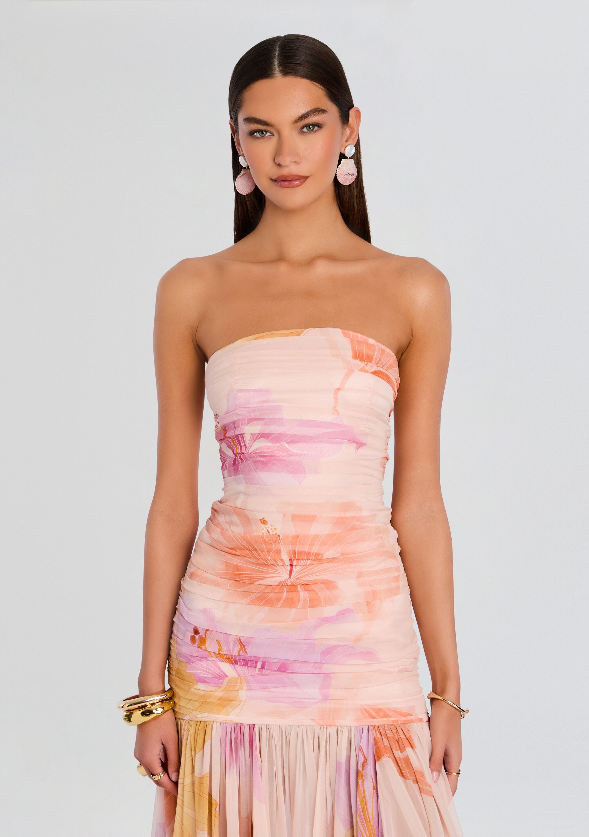 Teryn Silk Chiffon Dress-Sunny Prom