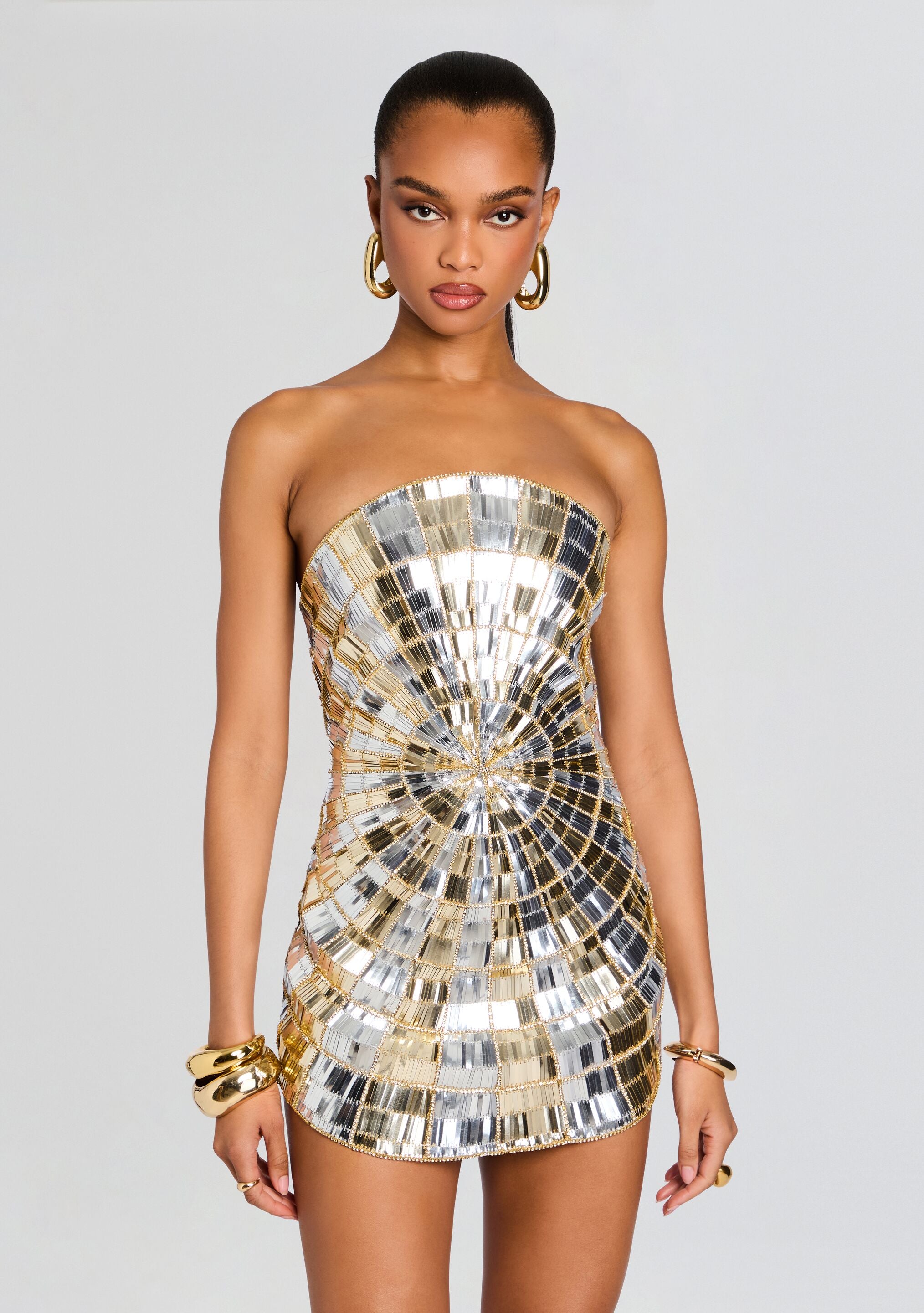 Ilona Embroidered Dress-Sunny Prom