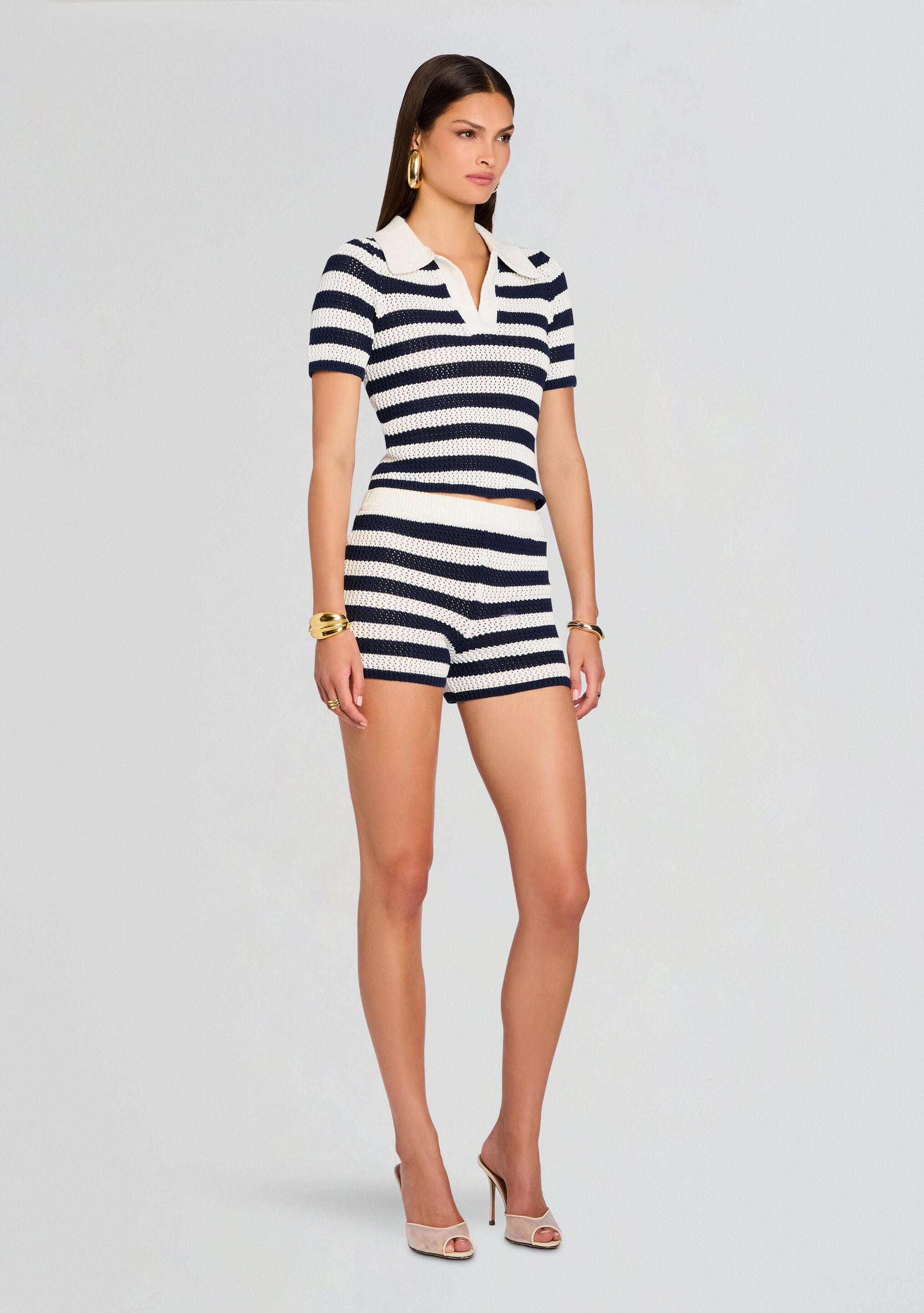 Nini Crochet Hot Short-Sunny Prom