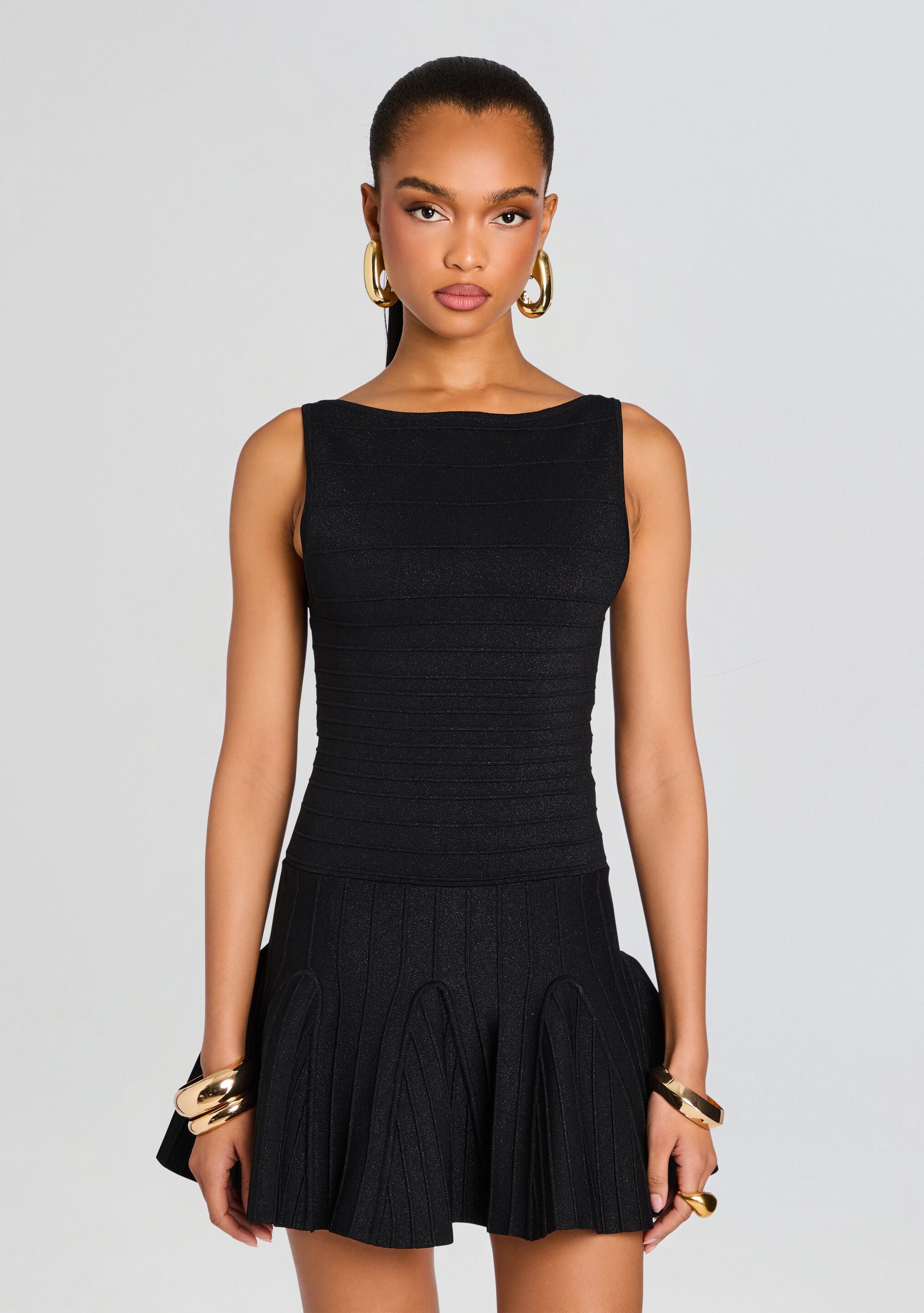 Audrina Knit Dress-Sunny Prom