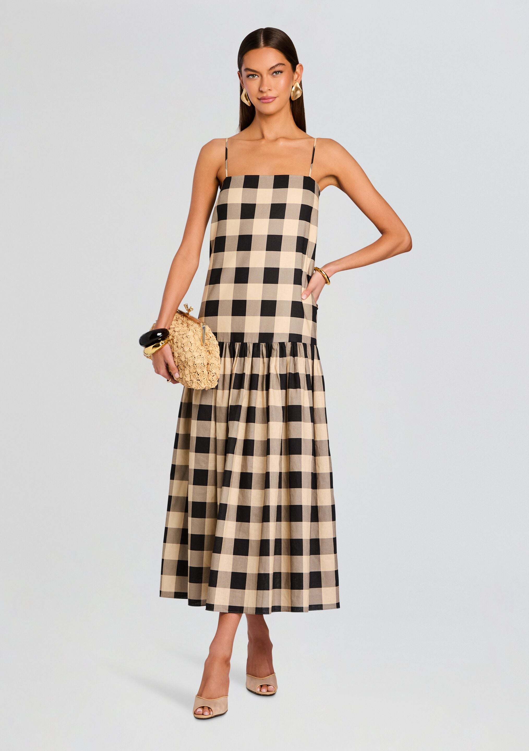 Aydan Linen Maxi Dress-Sunny Prom