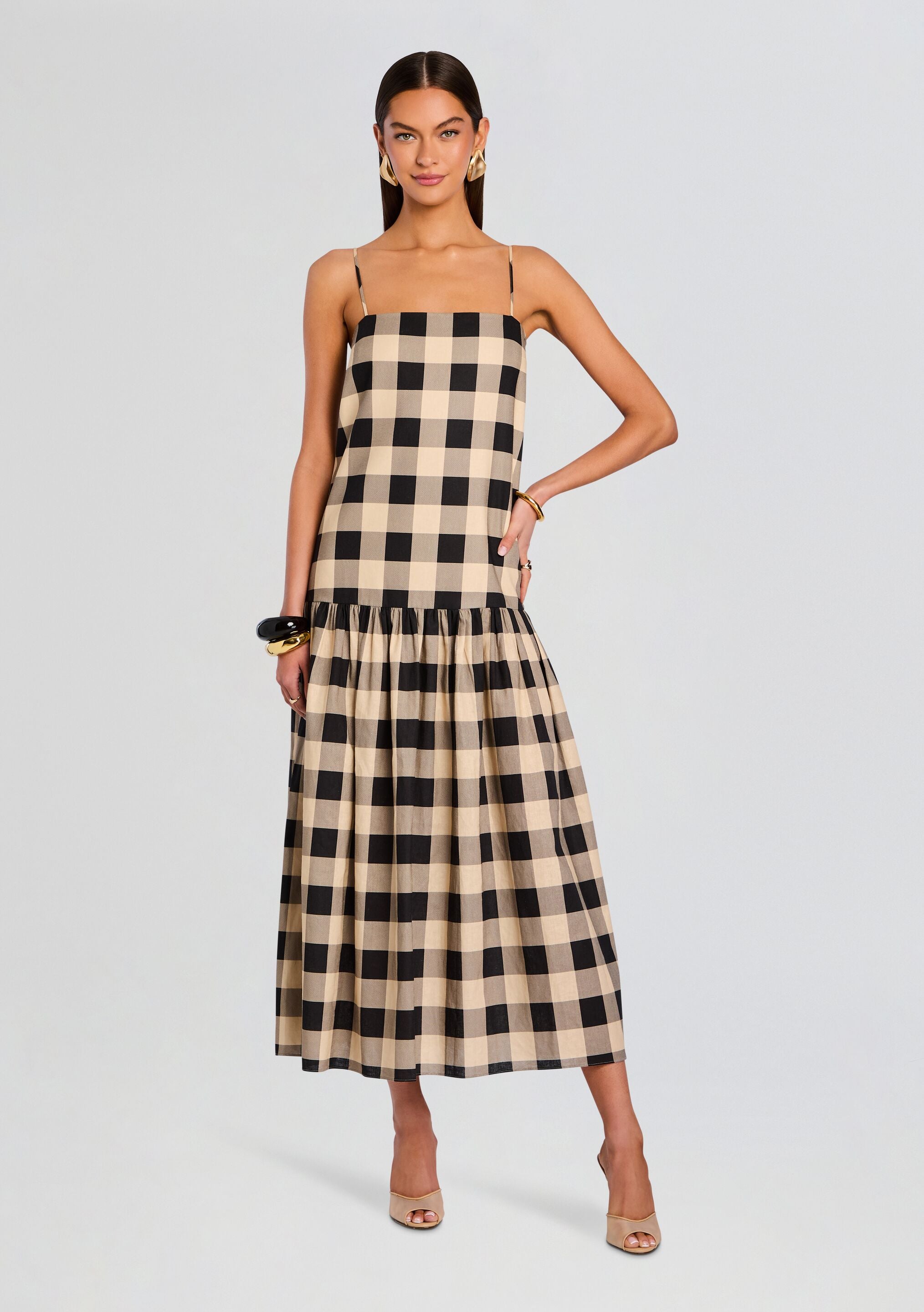 Aydan Linen Maxi Dress-Sunny Prom