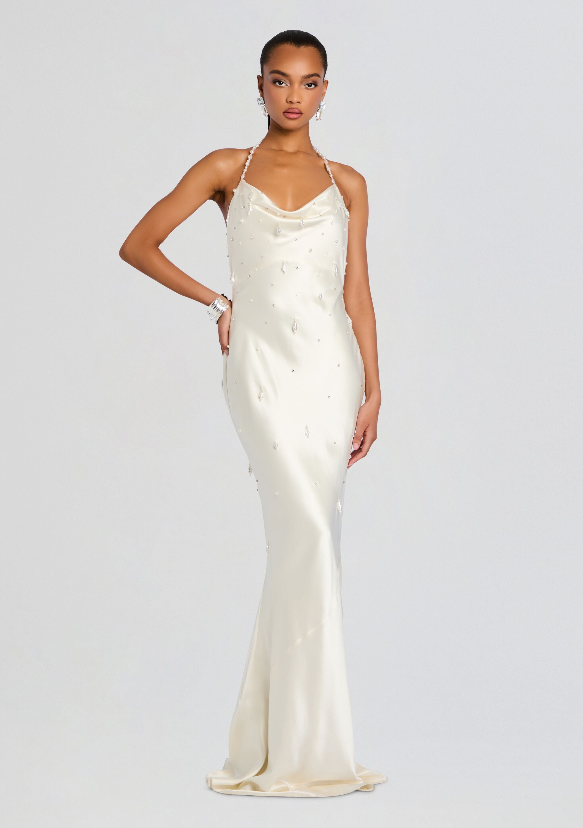 Tuva Embellished Dress-Sunny Prom