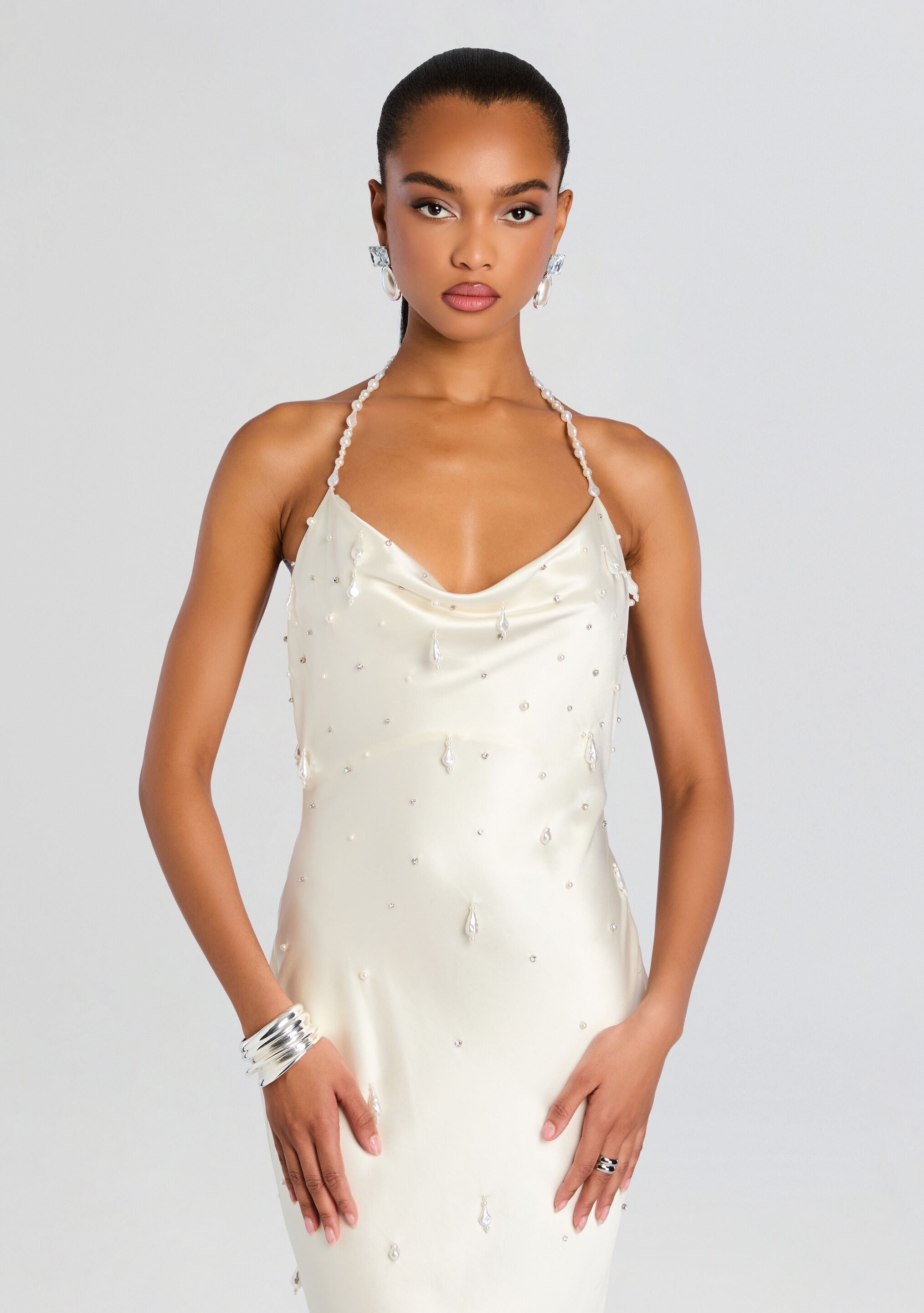 Tuva Embellished Dress-Sunny Prom
