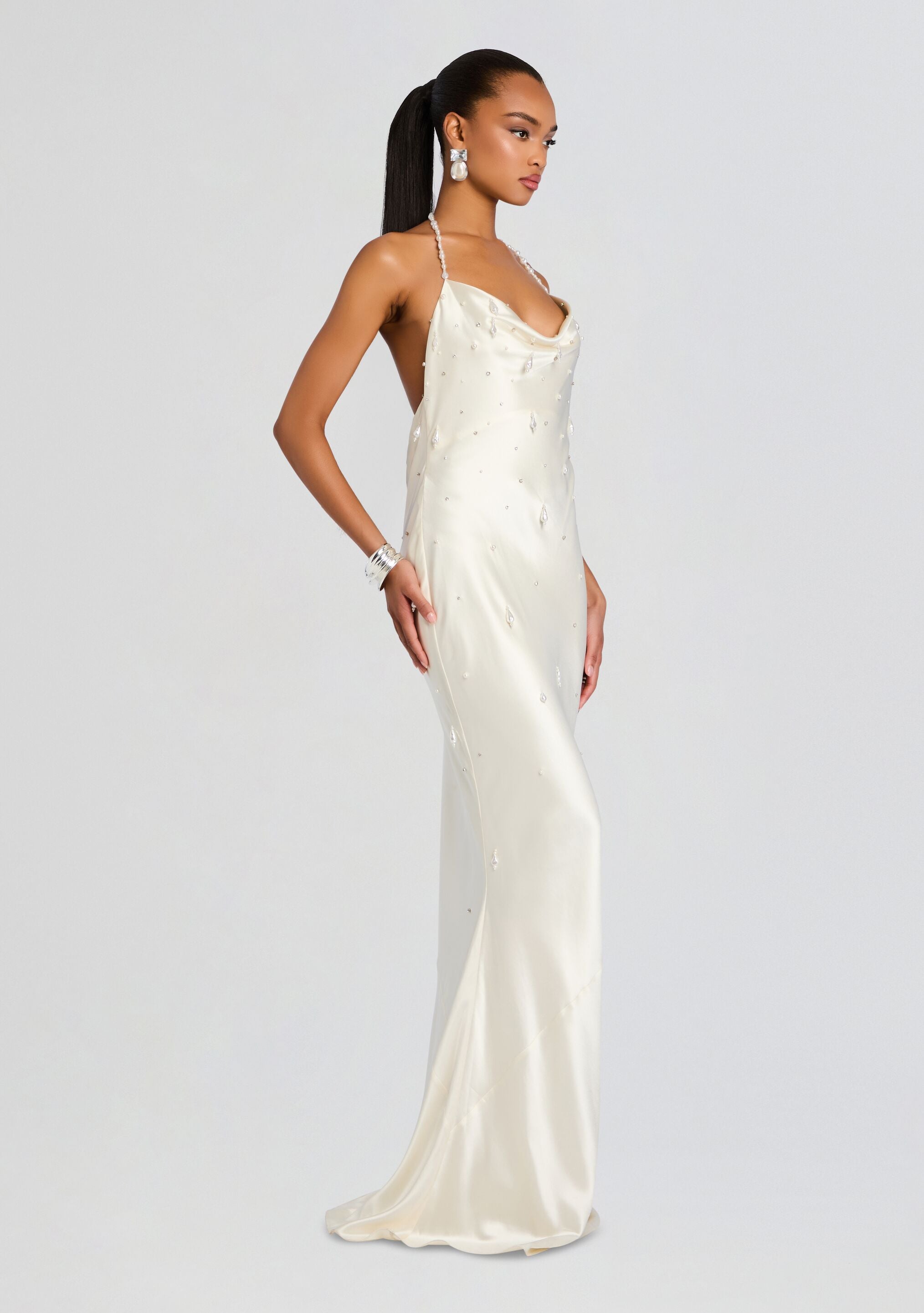 Tuva Embellished Dress-Sunny Prom