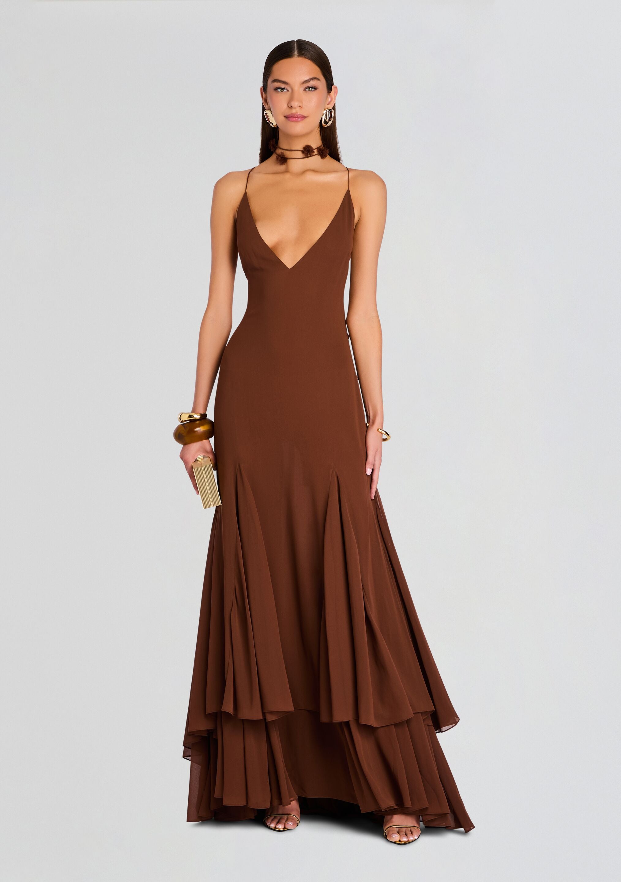 Deena Chiffon Dress-Sunny Prom