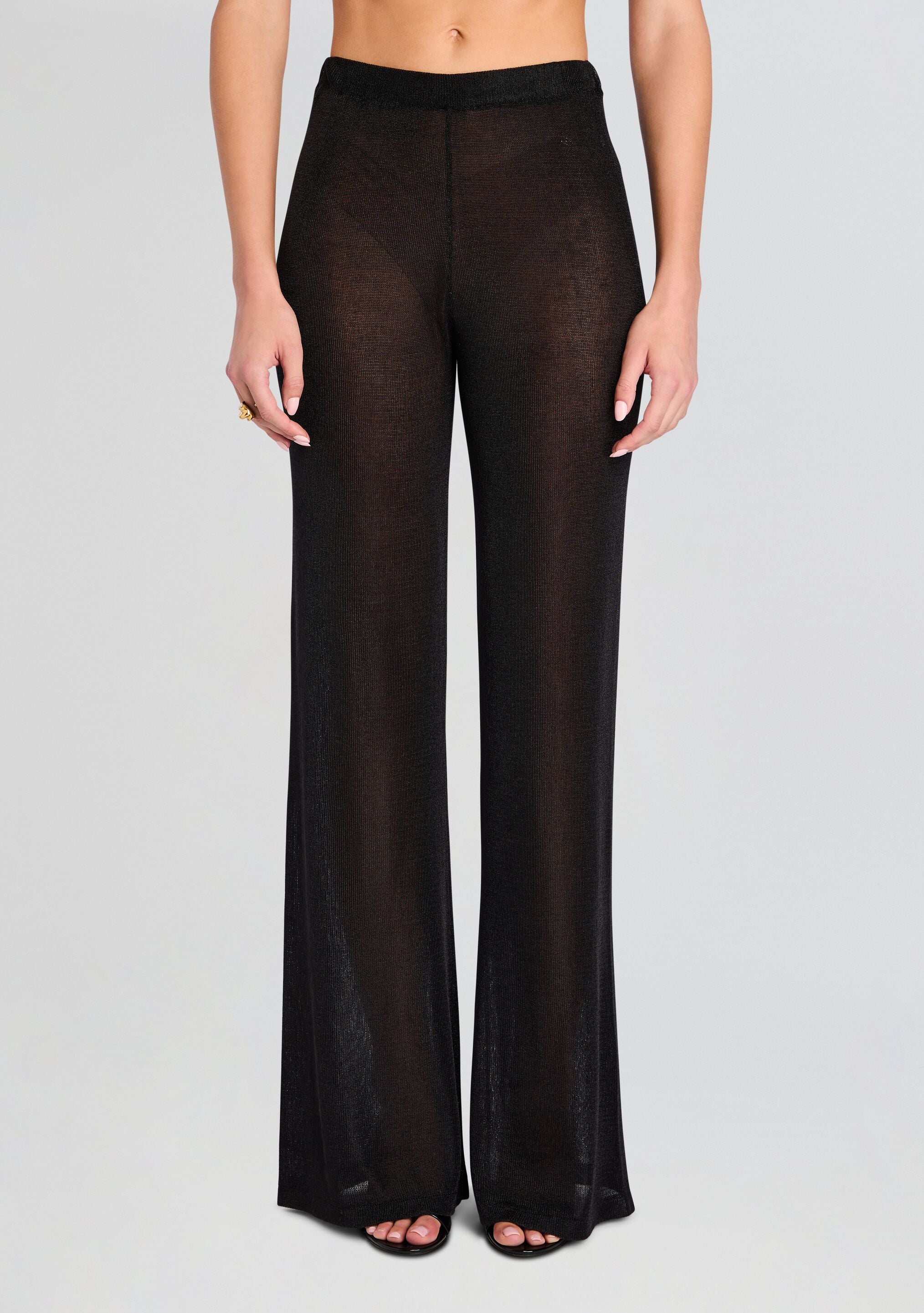 Sheldon Metallic Knit Pant-Sunny Prom