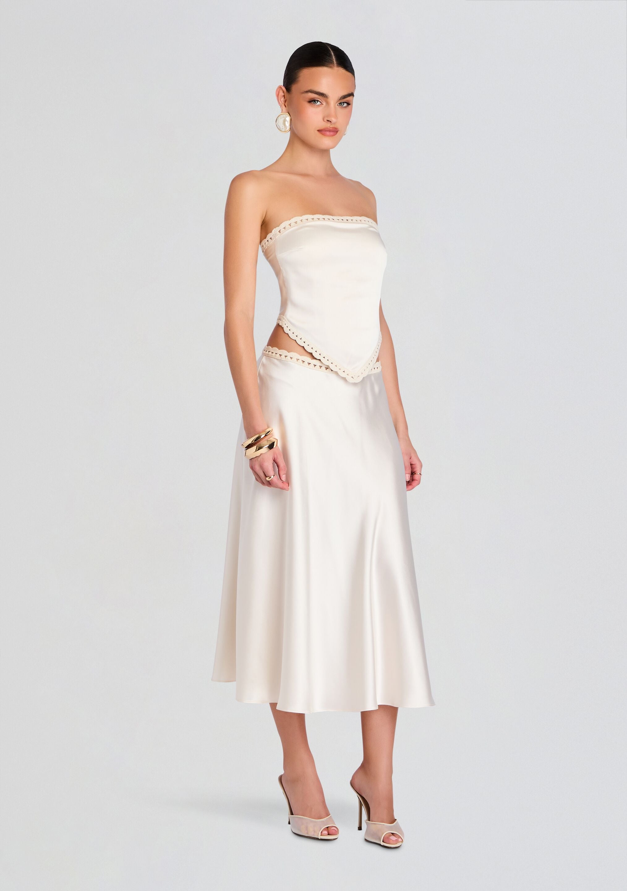 Tamsin Midi Skirt-Sunny Prom