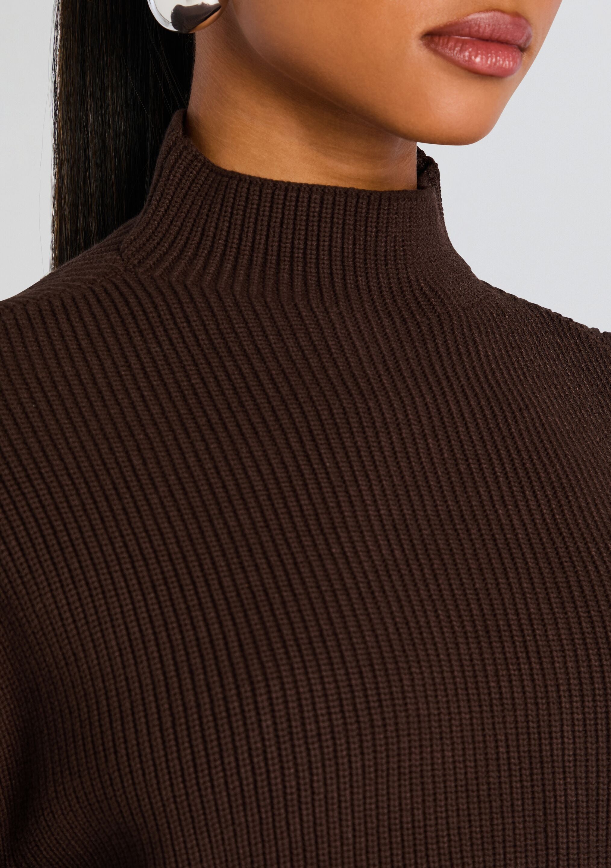 Carmen Mid Cropped Sweater-Sunny Prom