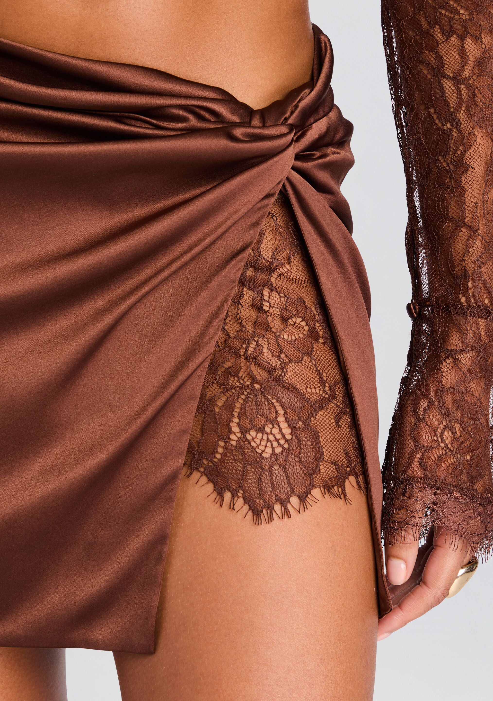 Reeve Silk Skirt-Sunny Prom