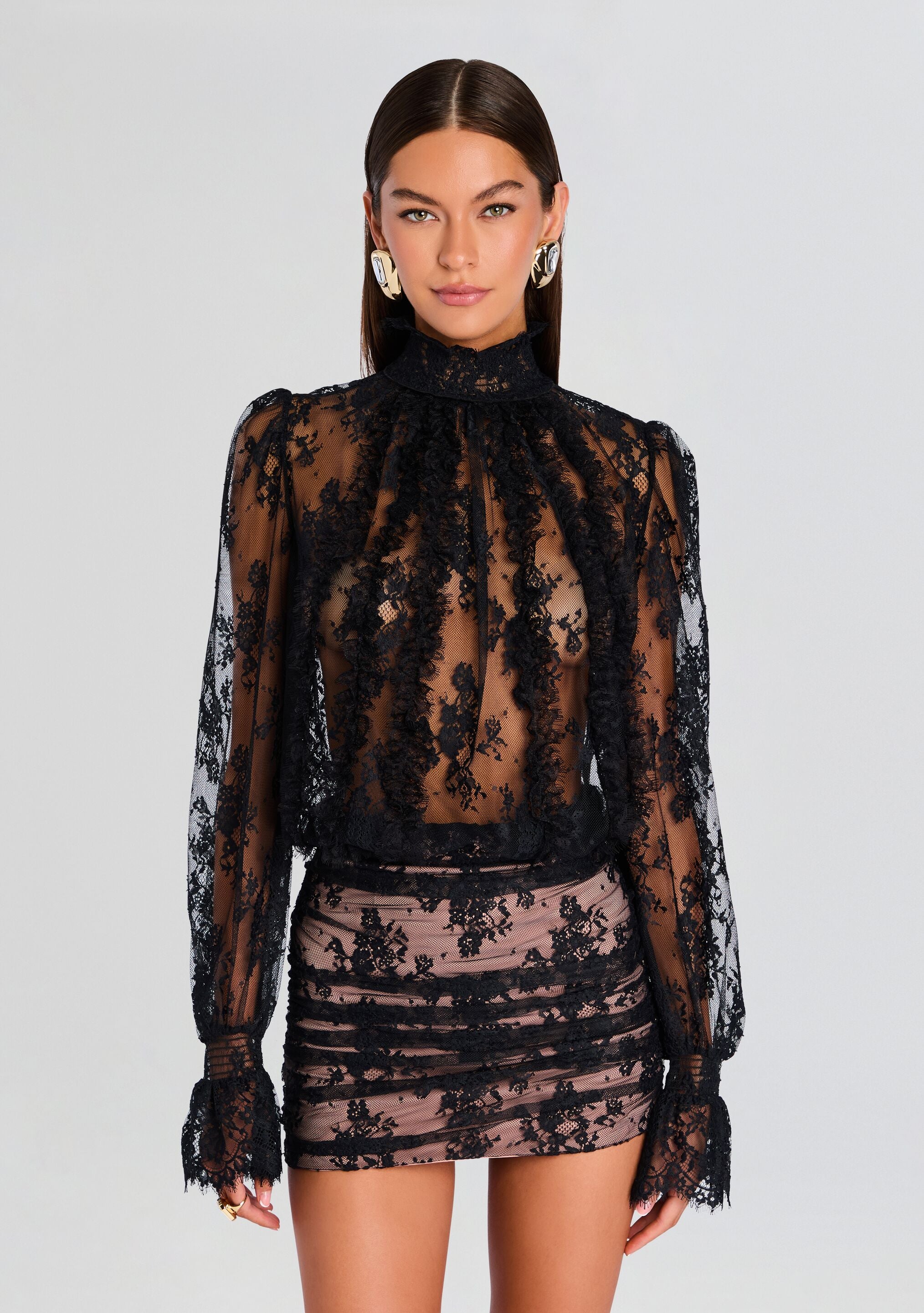 Ysolde Lace Dress-Sunny Prom