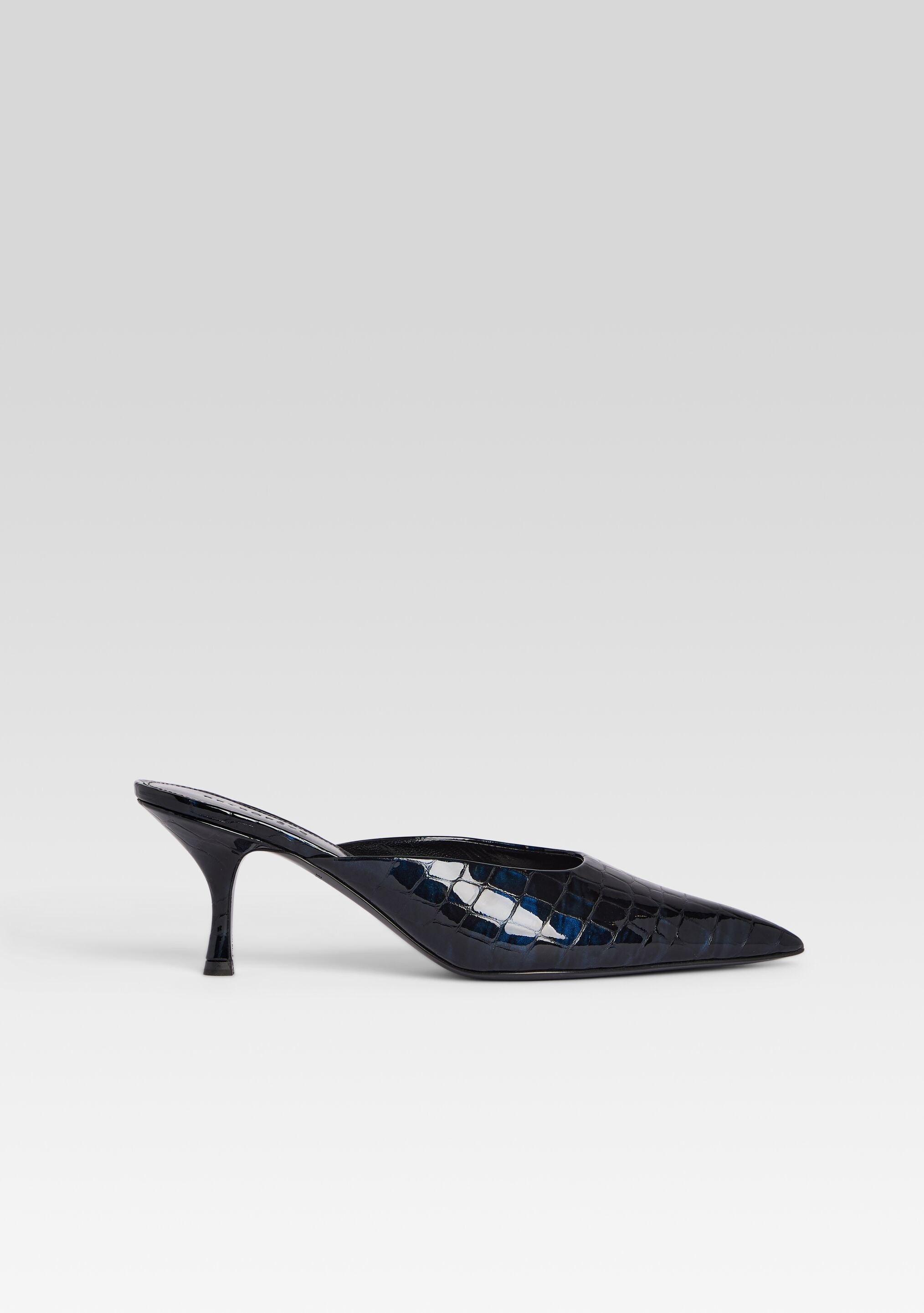 Bonnie Leather Mule-Sunny Prom