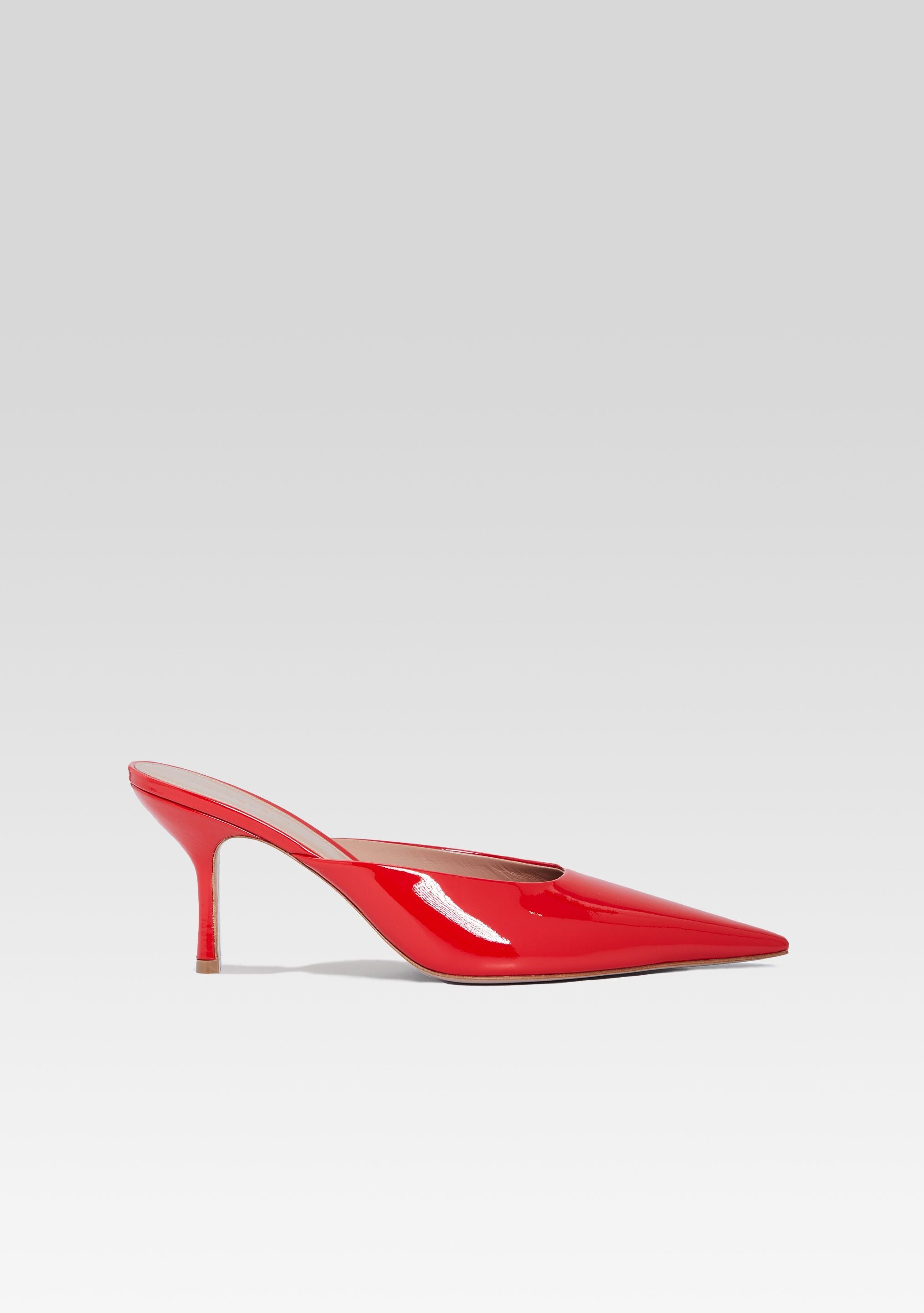 Daphne Leather Mule-Sunny Prom