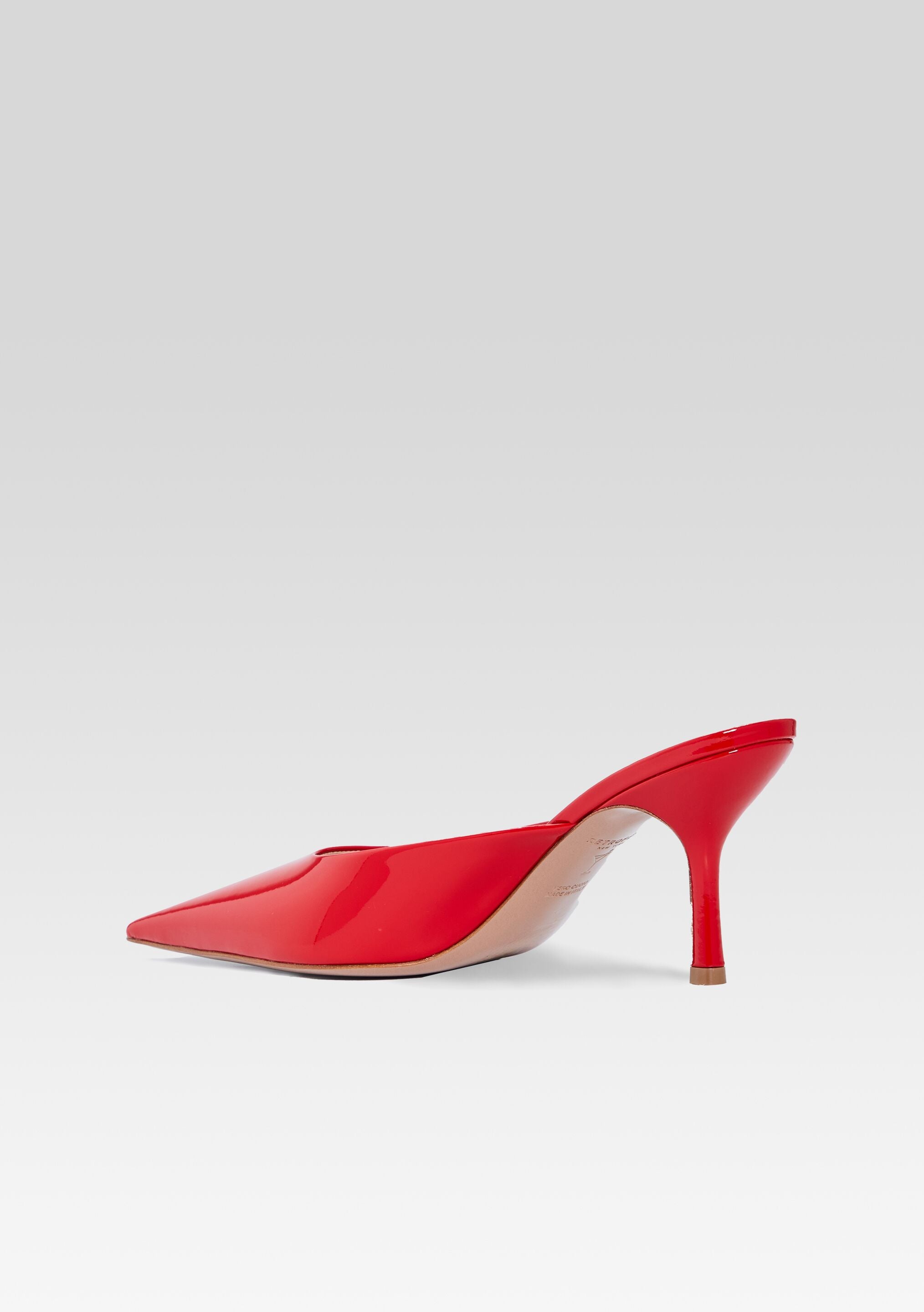 Daphne Leather Mule-Sunny Prom