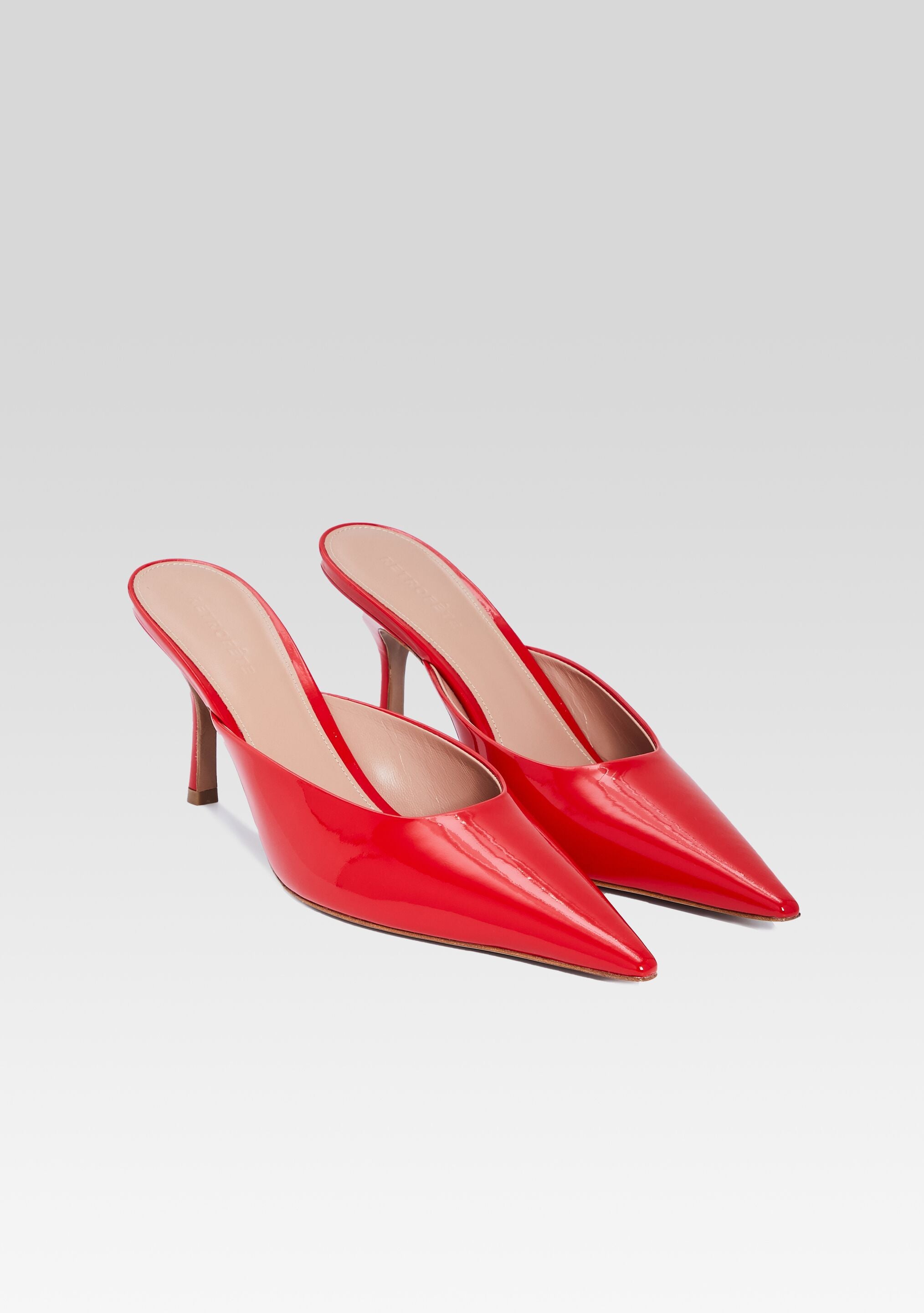 Daphne Leather Mule-Sunny Prom