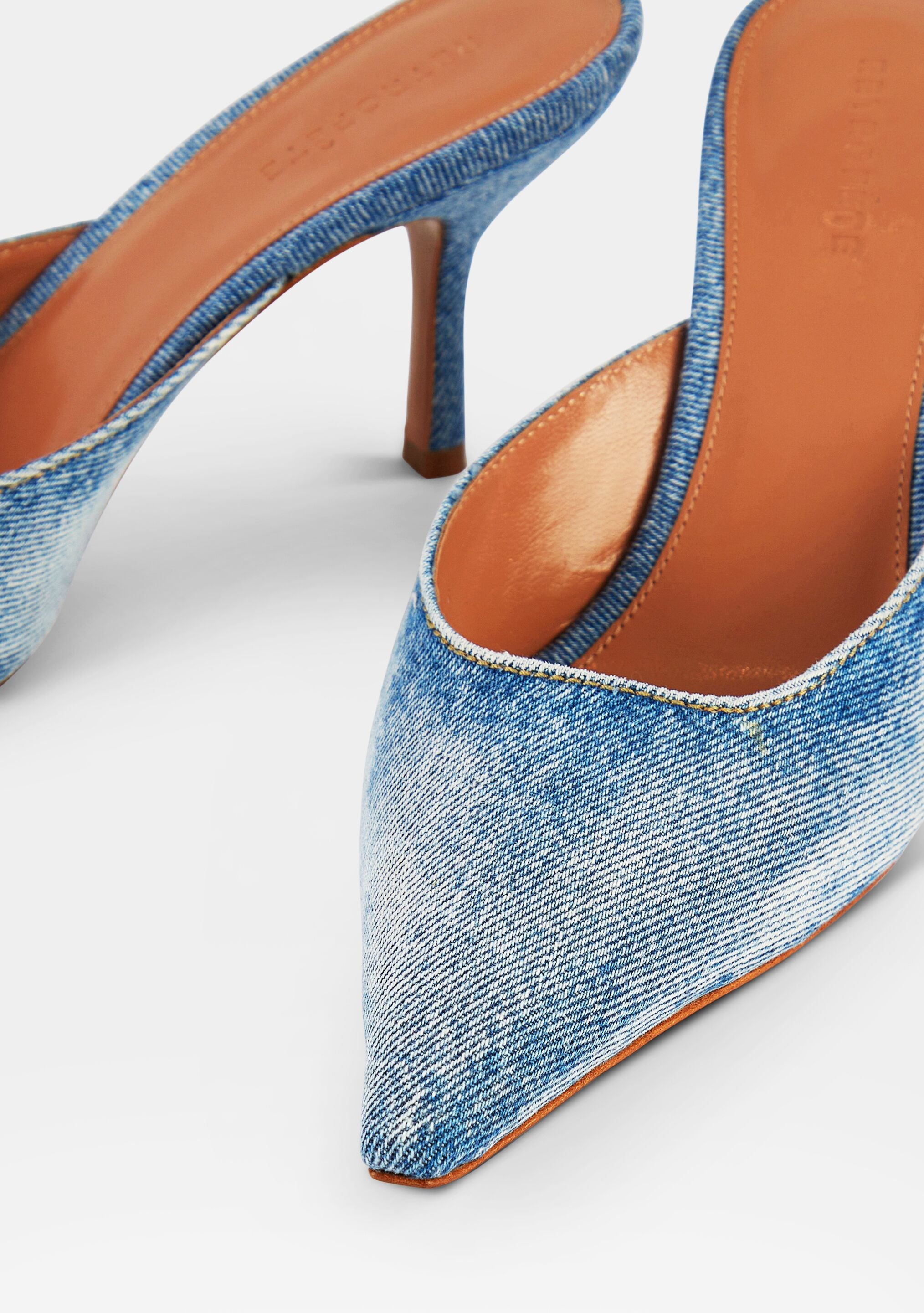 Daphne Denim Mule-Sunny Prom
