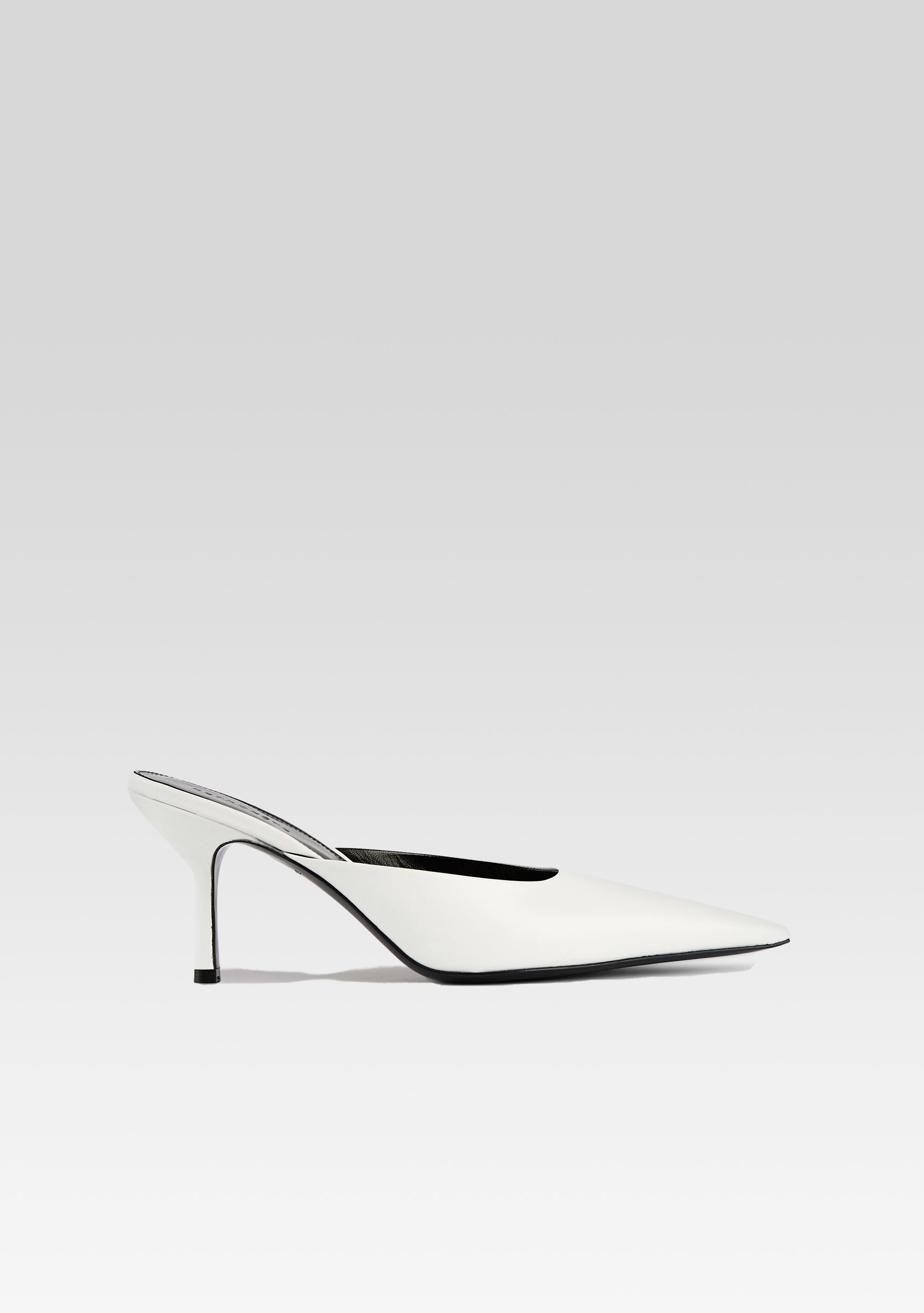 Daphne Leather Mule-Sunny Prom